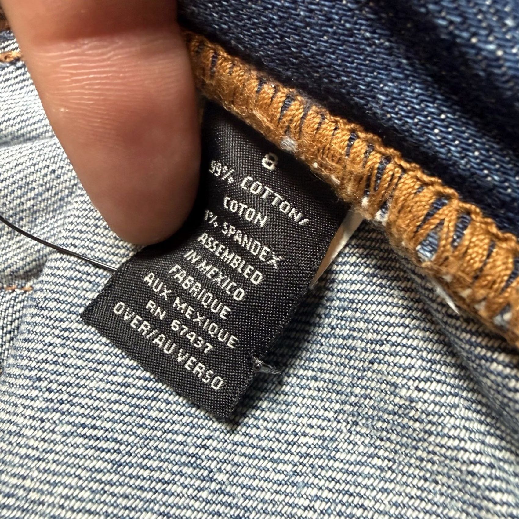Ralph Lauren VTG Polo Ralph Lauren Jeans Co Pants Womens 8 Relaxed Flared Straight Shirt? Size 30" / US 8 / IT 44 - 5 Thumbnail