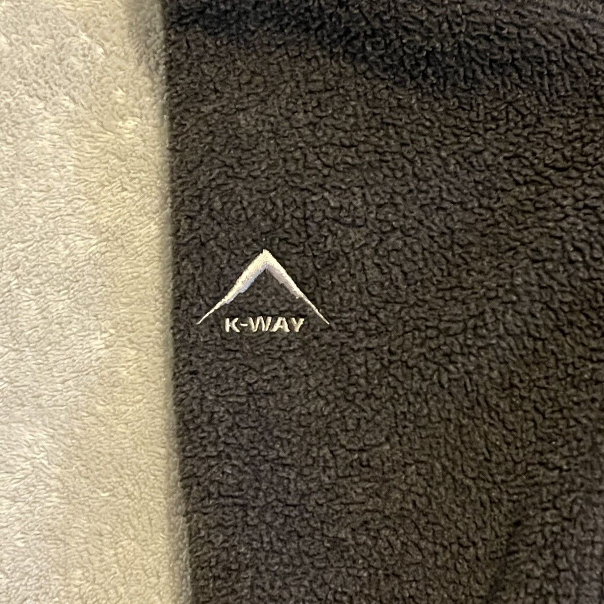 K-Way K-Way Jacket Women XL Gray Chinook Sherpa Fleece Full Zip Size XL / US 12-14 / IT 48-50 - 7 Thumbnail