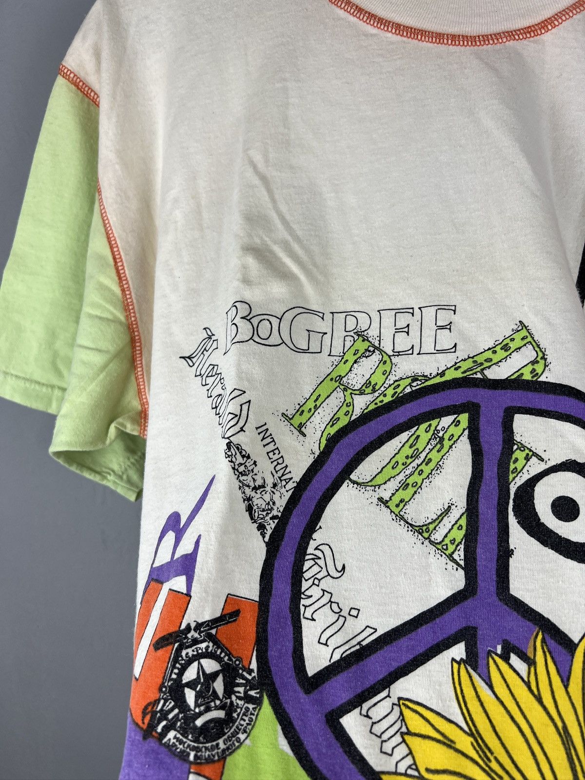 Japanese Brand × Vintage Vintage Peace tee Flower Power 90s Size US M / EU 48-50 / 2 - 6 Thumbnail
