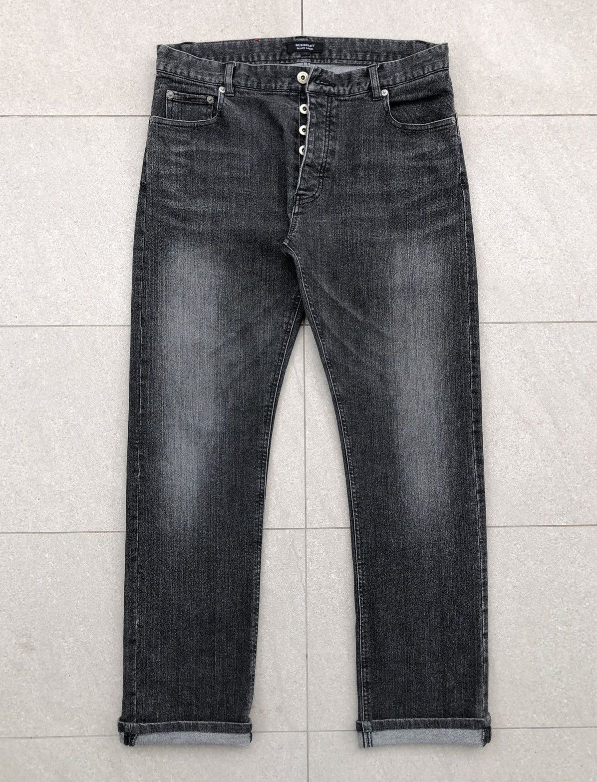 Burberry Burberry Black Label Stretchable Denim Pant Size US 31 - 1 Thumbnail