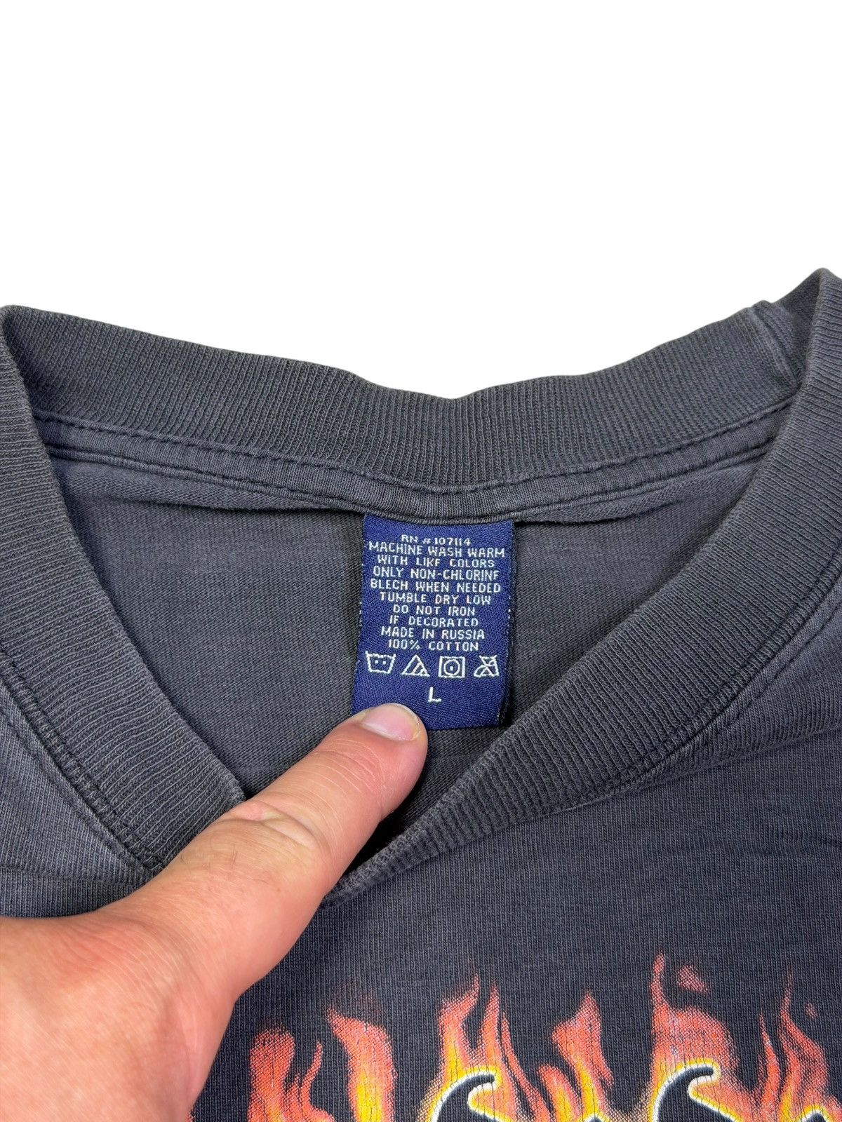West Coast Choppers *RARE* AMERICAN STYLE CHOPPERS WEST COAST LONGSLEEVE FADED Size US XL / EU 56 / 4 - 4 Thumbnail