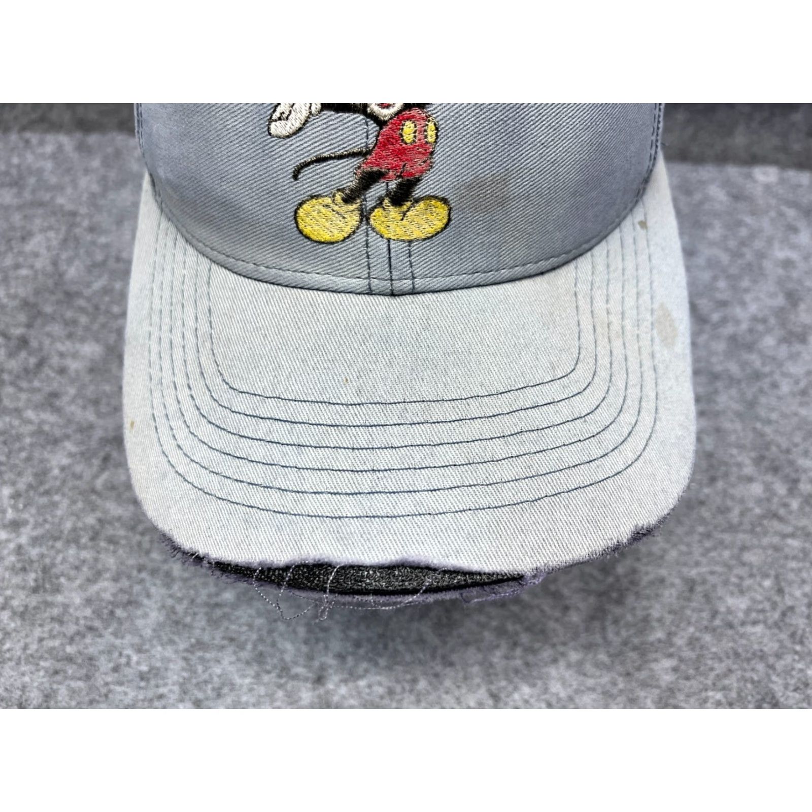 Disney Disney Mickey Mouse Snapback Hat Cap Adjustable One Size Blue Cartoon Unisex Size ONE SIZE - 3 Thumbnail
