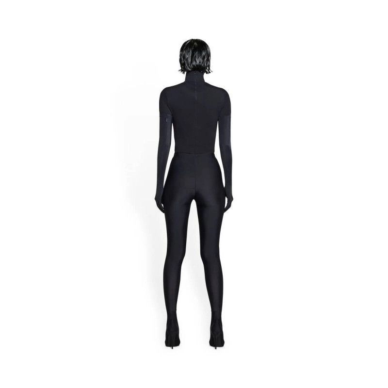 Balenciaga o1bcso1str1124 Knife Pantaleggings in Black Size 26" / US 2 / IT 38 - 4 Thumbnail