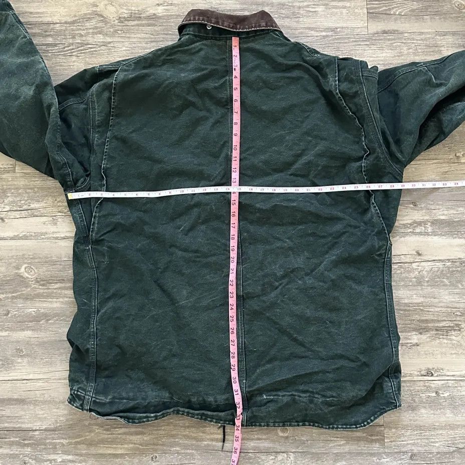 Carhartt Vintage Cahartt C61 SPC Spruce Green Chore Coat Size US XXL / EU 58 / 5 - 6 Thumbnail