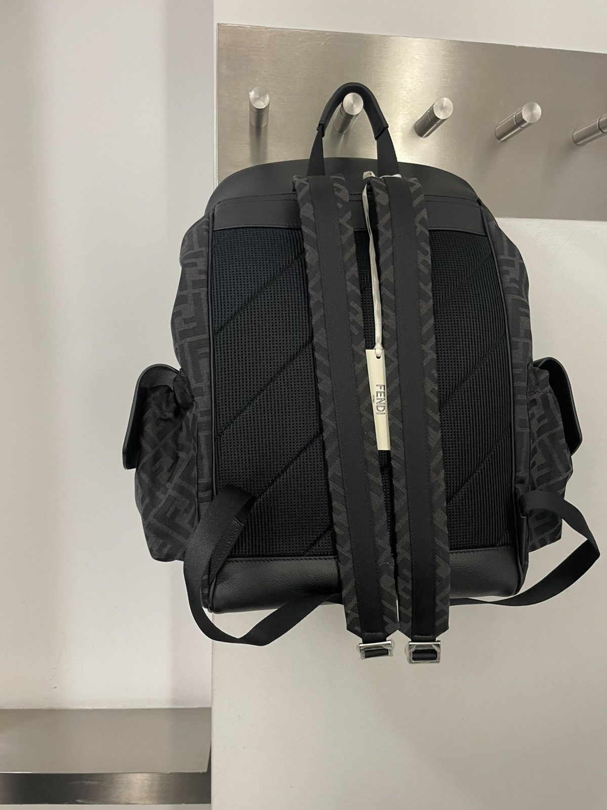 Fendi FF Jacquard Fendi Drive Backpack Size ONE SIZE - 4 Thumbnail