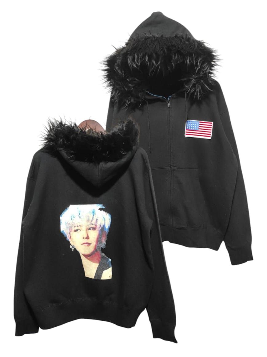 Japanese Brand Cross Stitch zipper fur hoodie LGB style Size US L / EU 52-54 / 3 - 2 Thumbnail