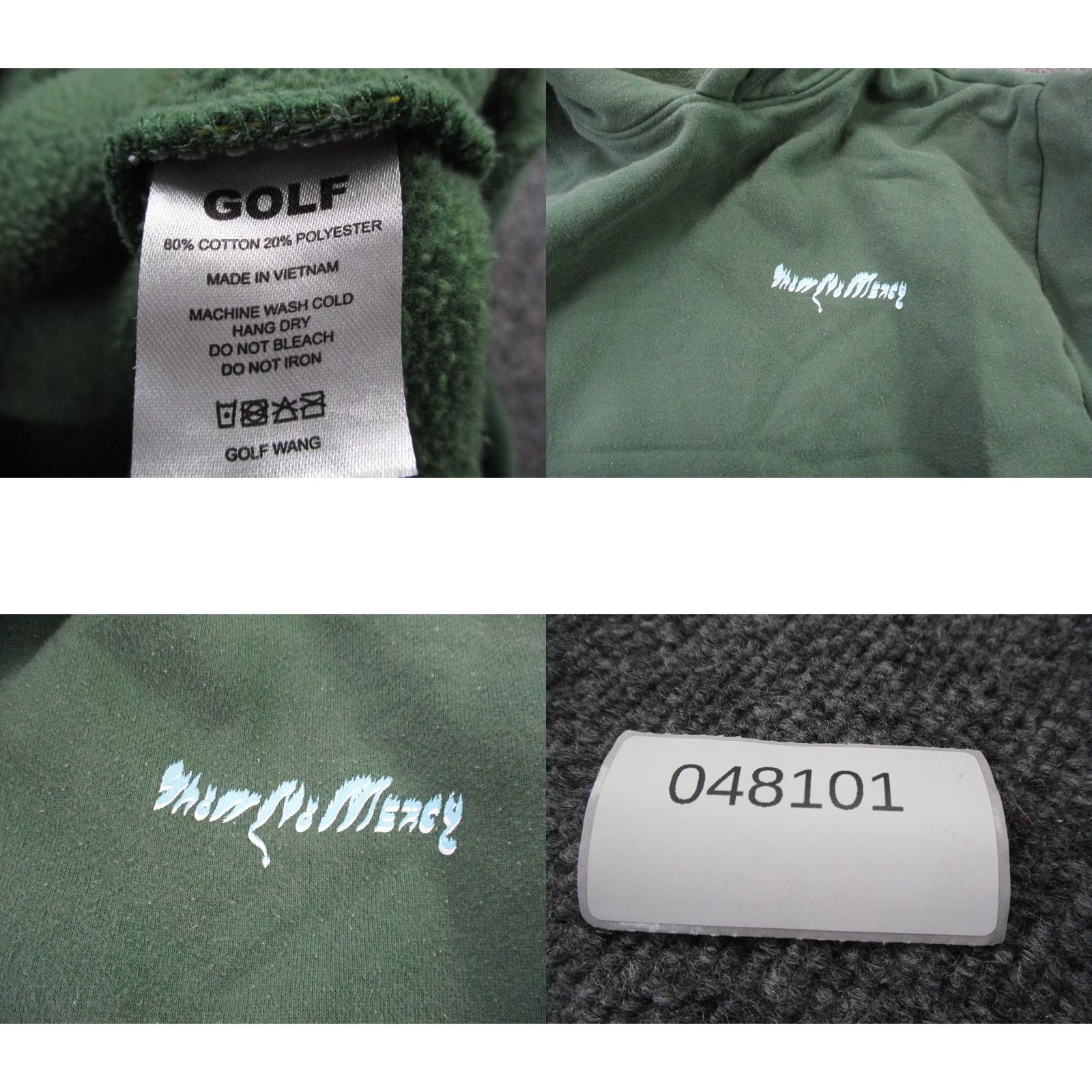 Vintage Golf Hoodie Mens M Pullover Hooded Logo Green Nike Shirt Size US M / EU 48-50 / 2 - 8 Thumbnail
