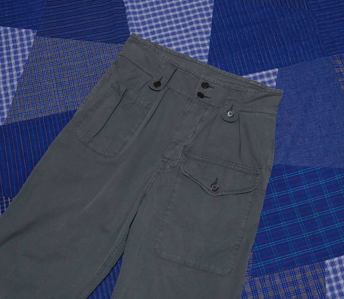 Vintage VISVIM CORONEL PANTS 21SS Relaxed OLIVE Size US 30 / EU 46 - 4 Thumbnail