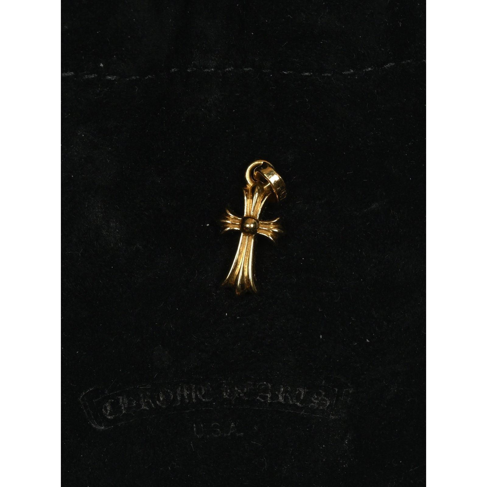 Chrome Hearts Chrome Hearts 22k Gold Baby Fat Pendant Size ONE SIZE - 6 Thumbnail