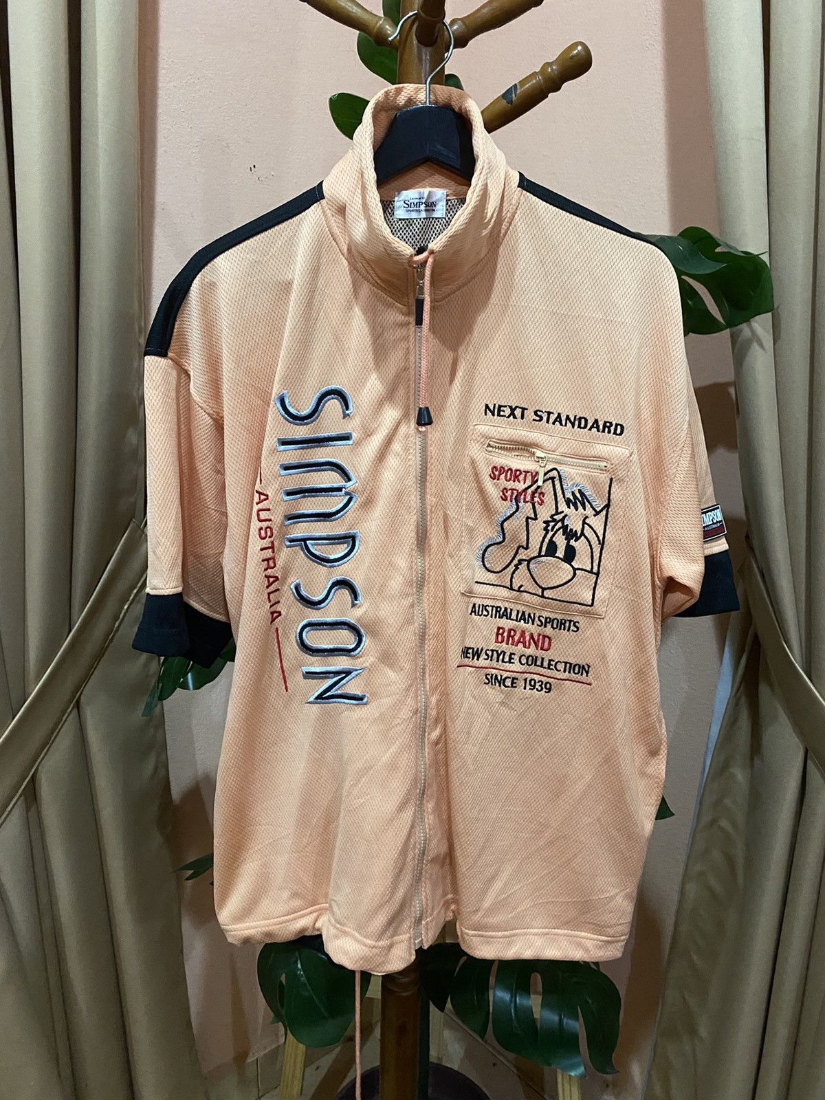 Vintage VINTAGE SIMPSON MOTORCYCLE JERSEY Size US M / EU 48-50 / 2 - 3 Thumbnail