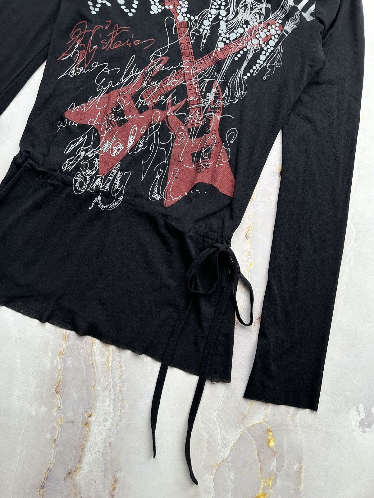 Japanese Brand Vintage Mesh Long Sleeve Size S / US 4 / IT 40 - 3 Thumbnail