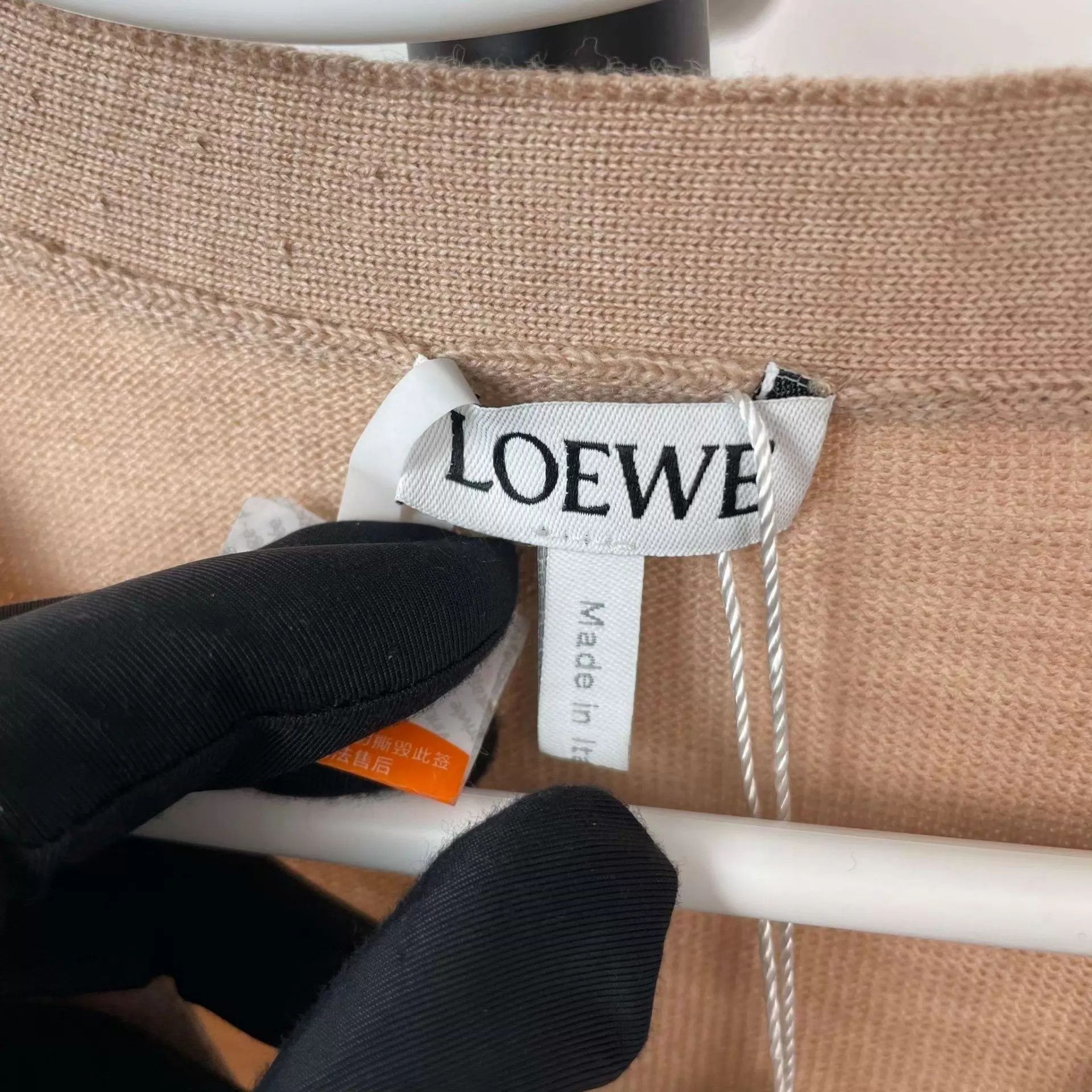 Loewe Loewe 97 New Embroidered Logo Pocket Cardigan XS Size XS / US 0-2 / IT 36-38 - 3 Thumbnail