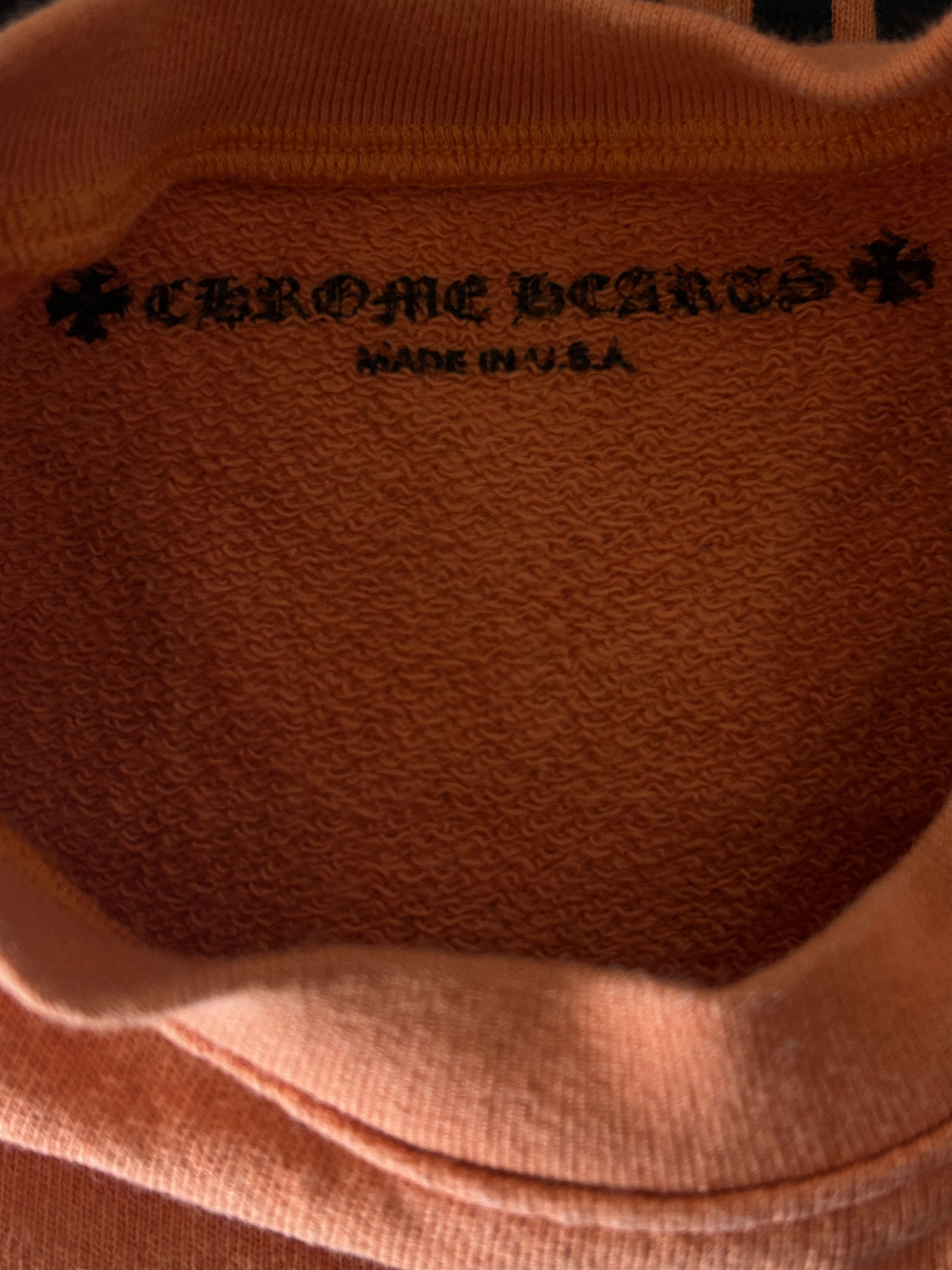 Chrome Hearts Chrome Hearts Orange & Black Dagger Logo Sweater Size US S / EU 44-46 / 1 - 3 Thumbnail