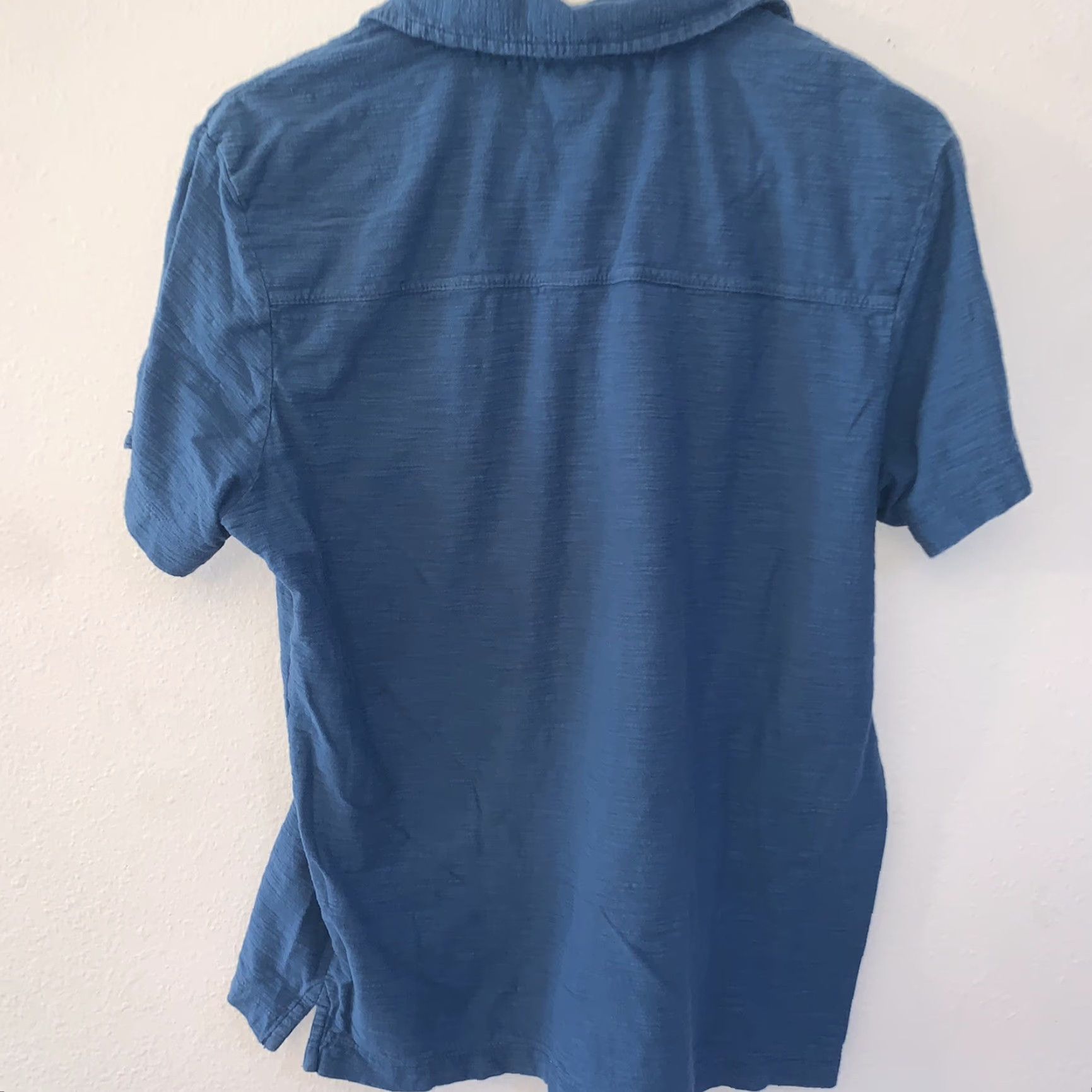 Kenneth Cole KENNETH COLE NEW YORK Polo Shirt Men Medium Blue Short Sleeve Collared Button-Down 90s Vintage No Size US M / EU 48-50 / 2 - 3 Thumbnail