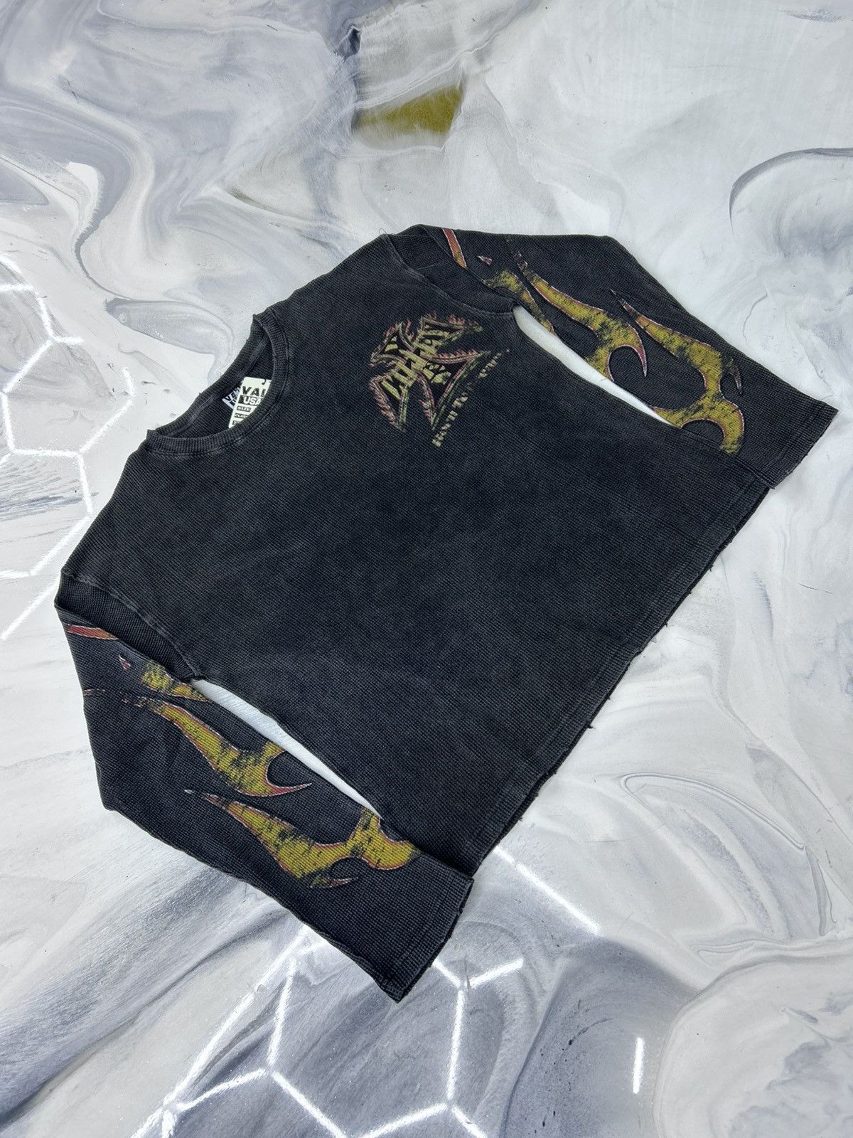 Vale Vale Reborn Thermal Longsleeve Tee Black Yellow Size L Size US L / EU 52-54 / 3 - 9 Thumbnail