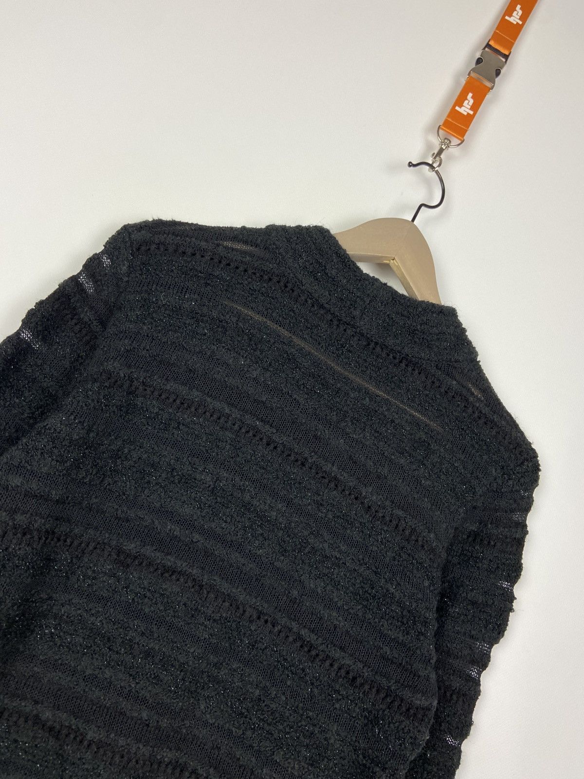 Carlo Colucci × Designer Vintage Carlo Colucci Womens Abstractical Wool Sweater Sz 38 Size XS / US 0-2 / IT 36-38 - 16 Thumbnail