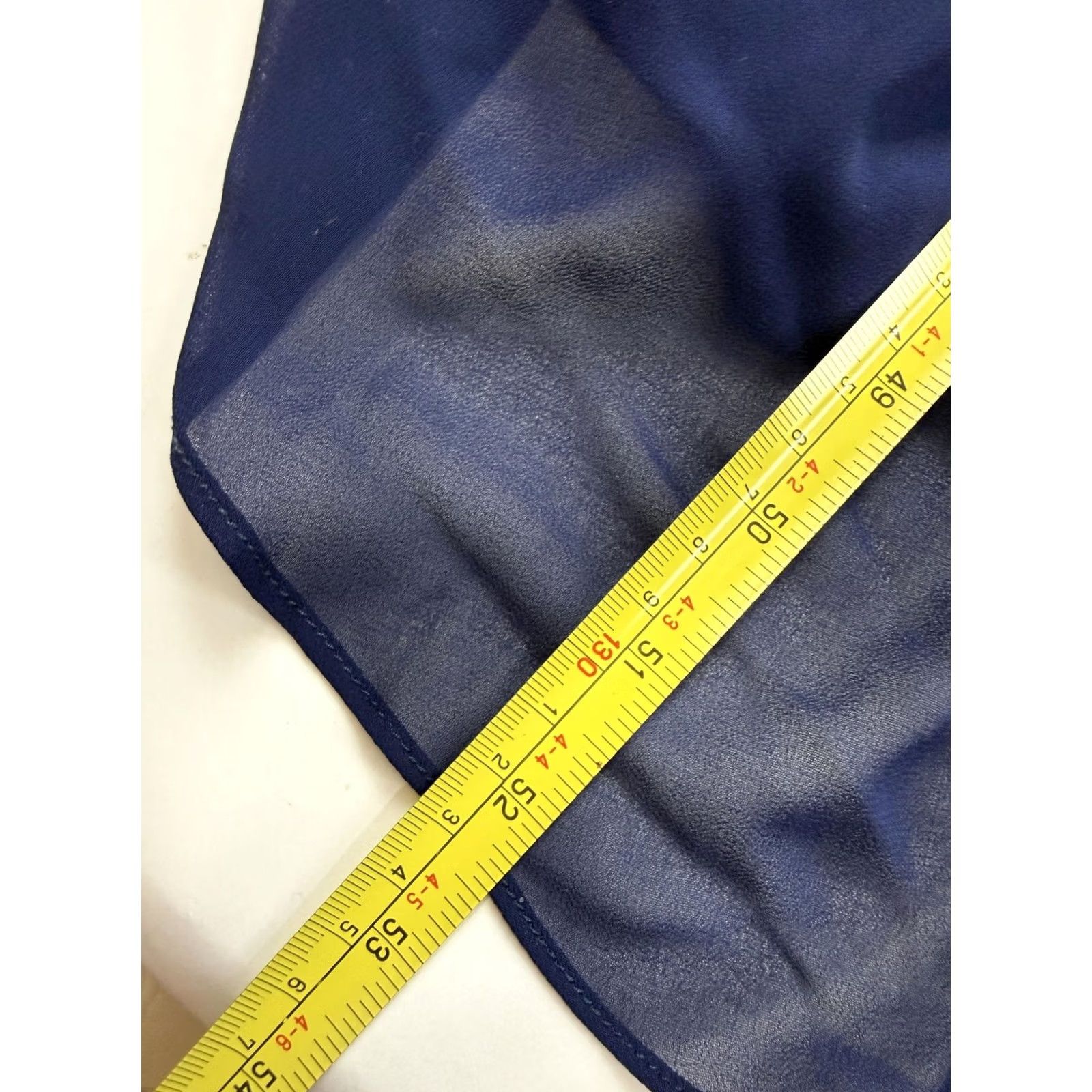 Vintage VINTAGE? No. Ever-Pretty Blue Chiffon Flutter Sleeve Sweetheart Maxi Dress Womens XL Gown Size XL / US 12-14 / IT 48-50 - 5 Thumbnail