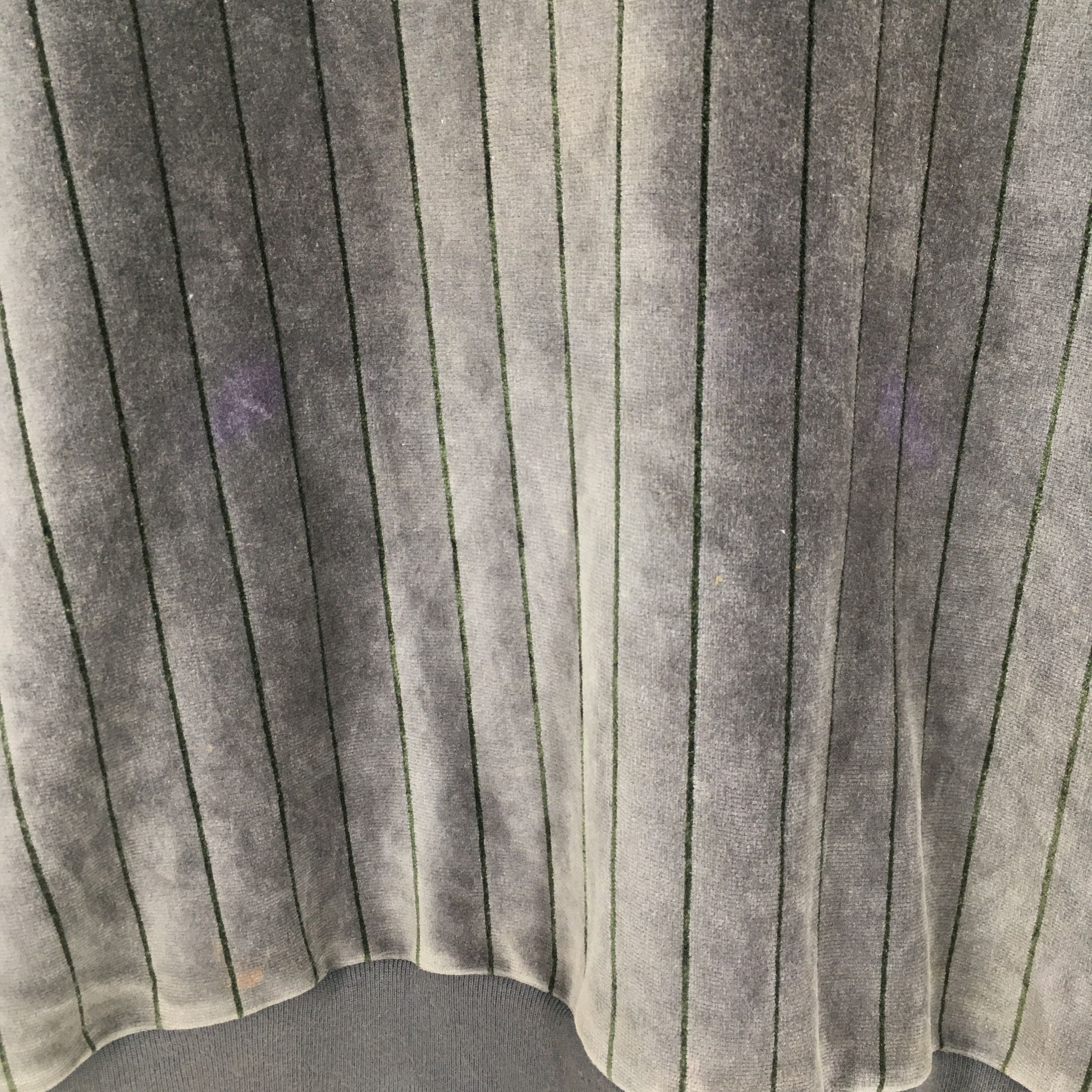 Stussy Vintage Y2K Stussy Usa Gray Velvet Sweatshirt Large Size US L / EU 52-54 / 3 - 4 Thumbnail