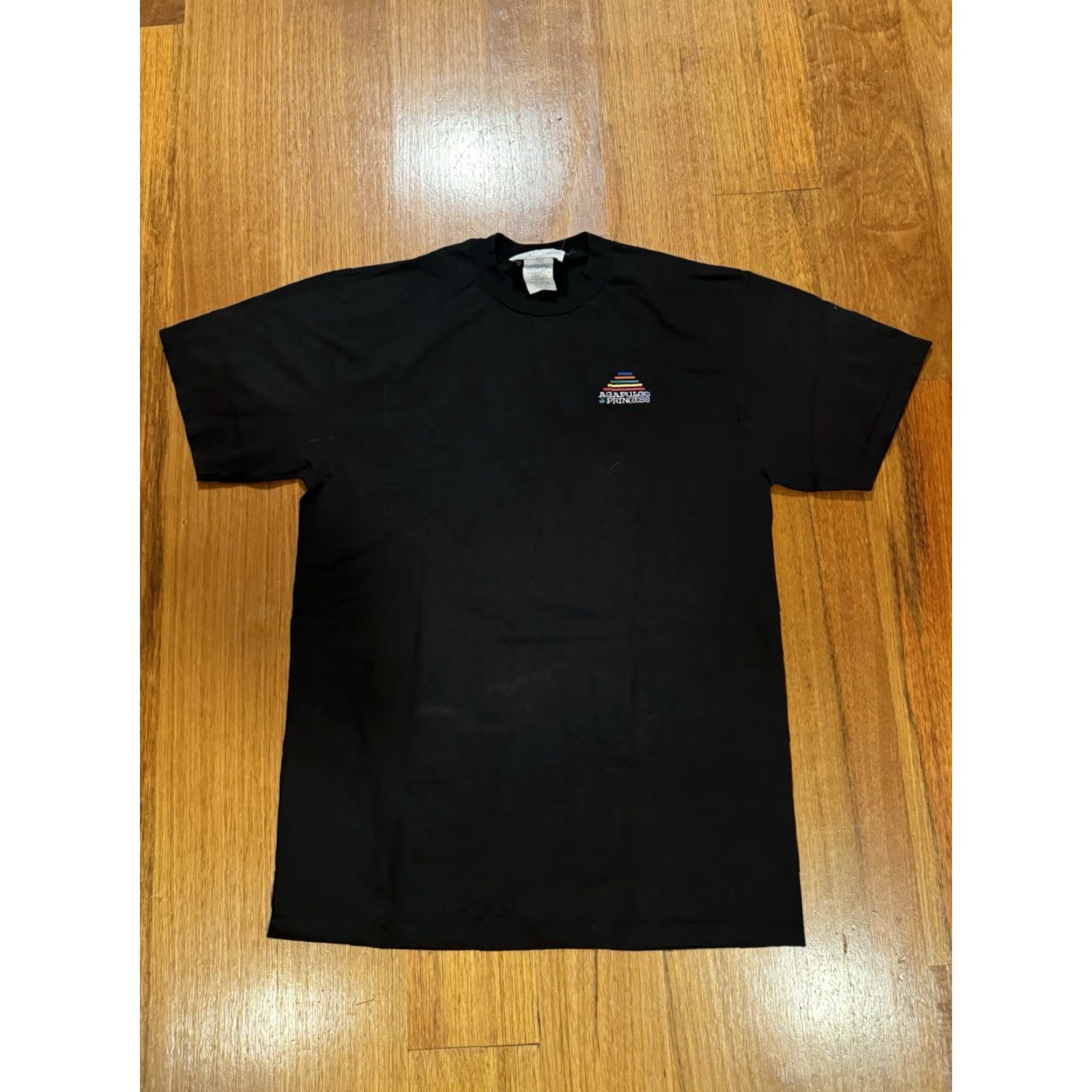 Jerzees JERZEES T-Shirt Men Acapulco Princess Cotton Blend Print Crew Neck Short Sleeve Black USA Made Large Regular Size L Size US L / EU 52-54 / 3 - 2 Thumbnail