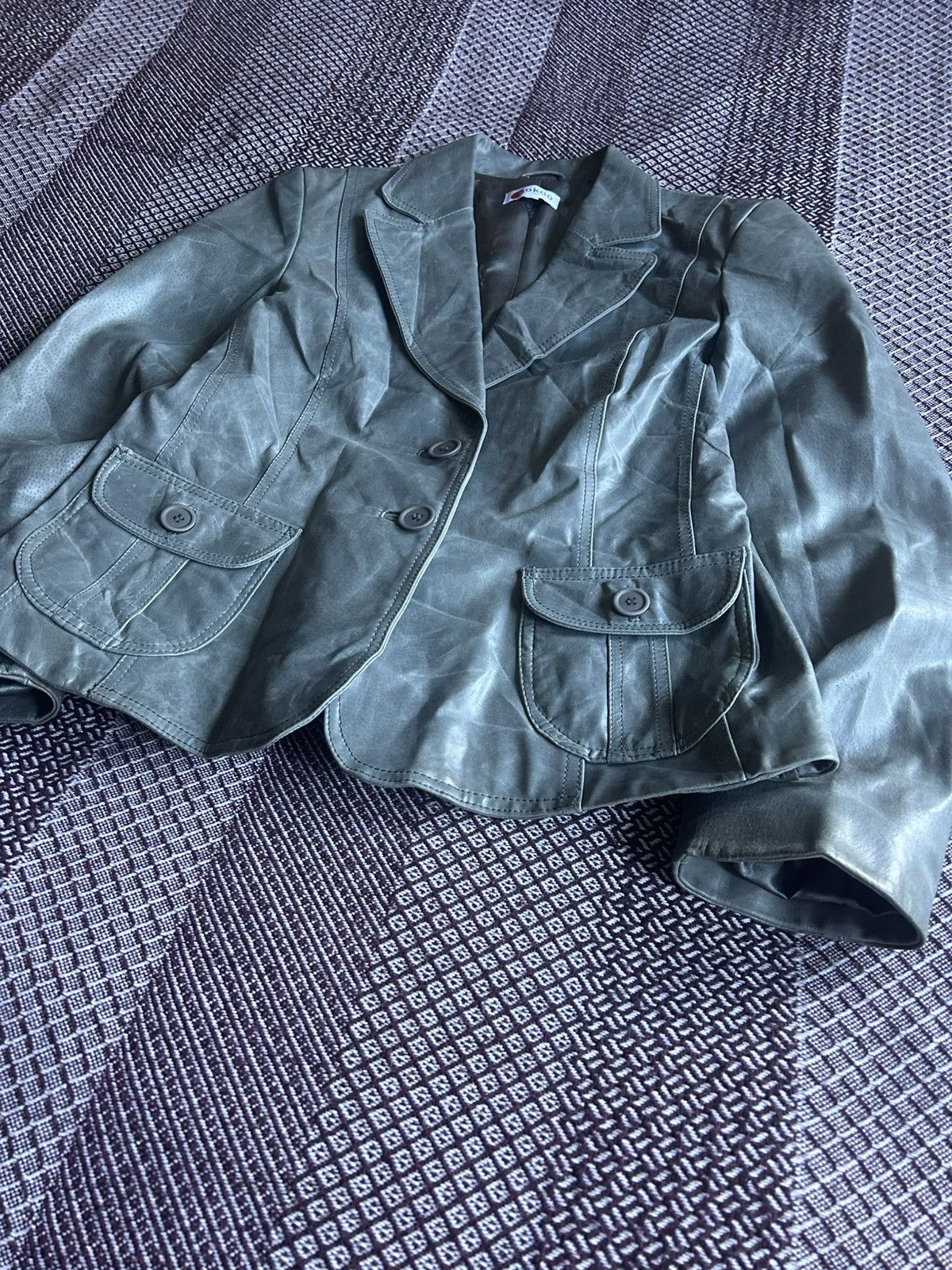 Genuine Leather Vintage Yokoo Real Leather Jacket Japanese Style Size Large Size L / US 10 / IT 46 - 3 Thumbnail