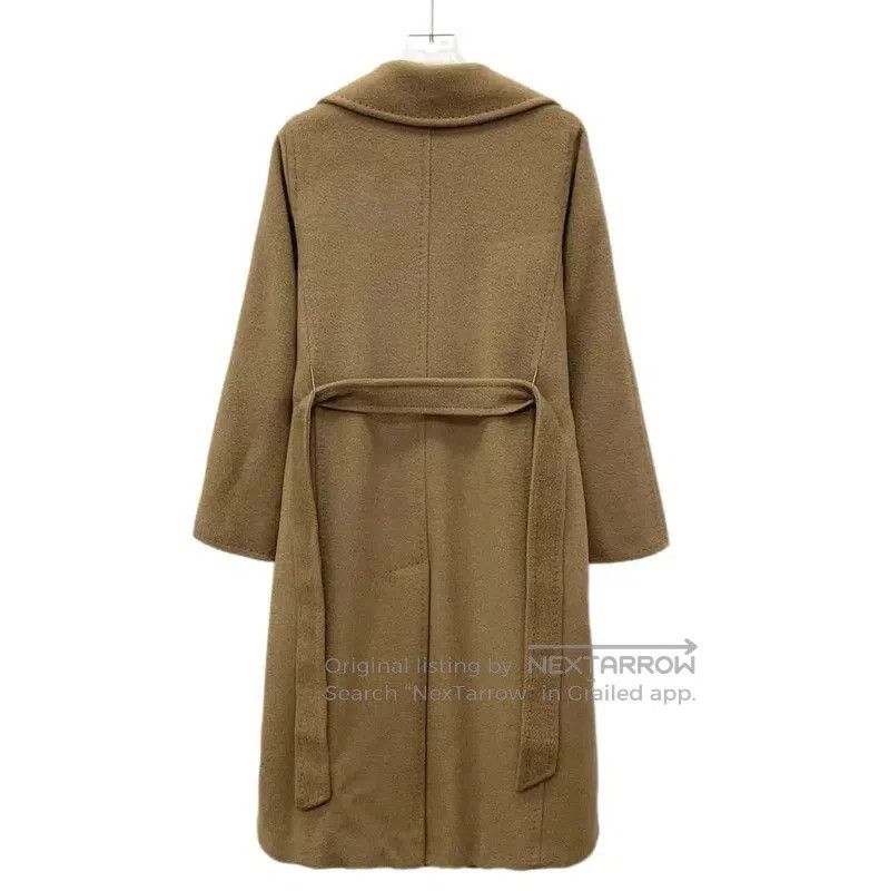 Max Mara MaxMara Brown Women's Coat in XS Size . Size XS / US 0-2 / IT 36-38 - 2 Thumbnail
