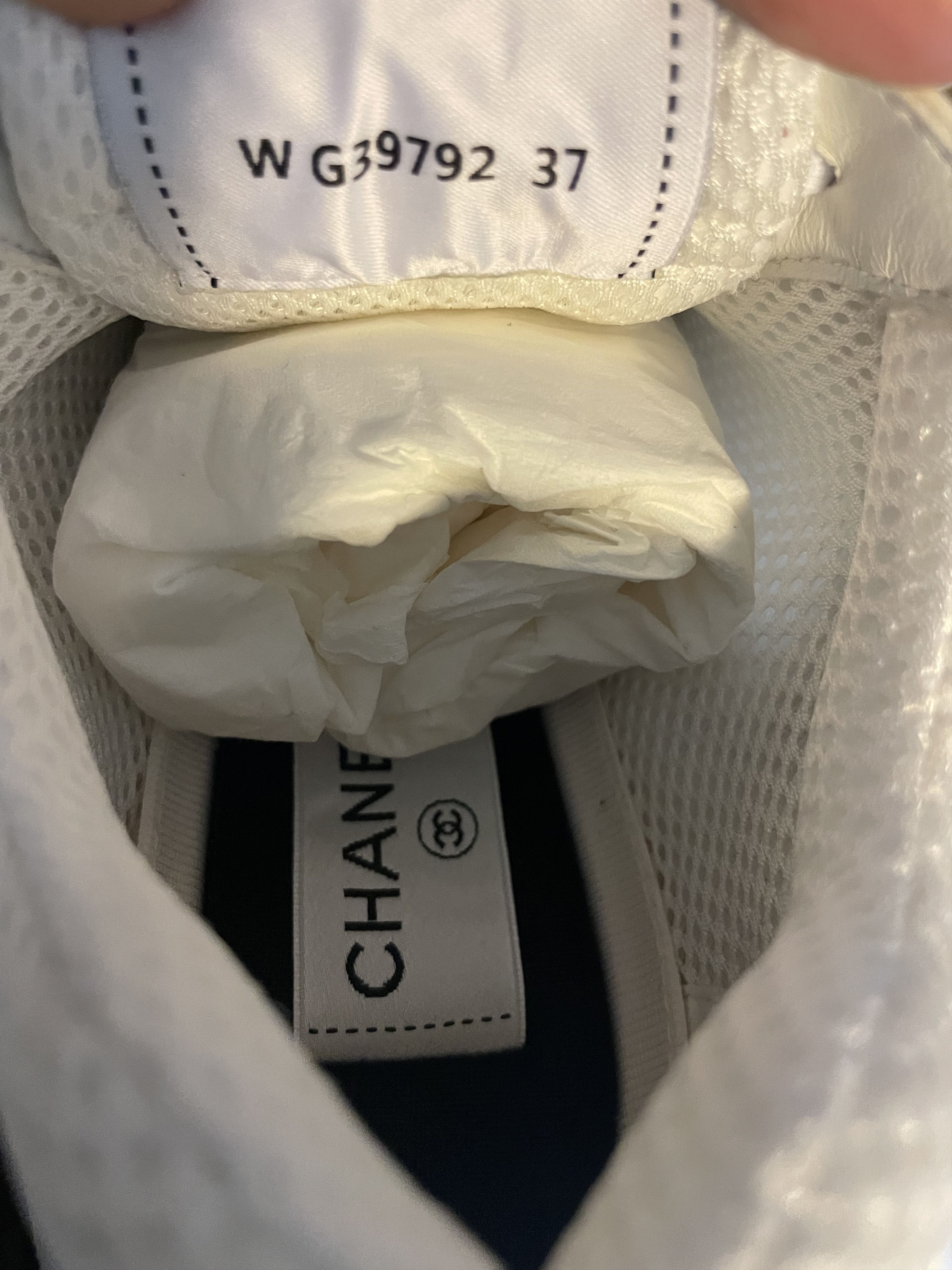 Chanel Chanel Runner Laminated Interlocking Metallic Brand New Size US 7 / IT 37 - 12 Thumbnail