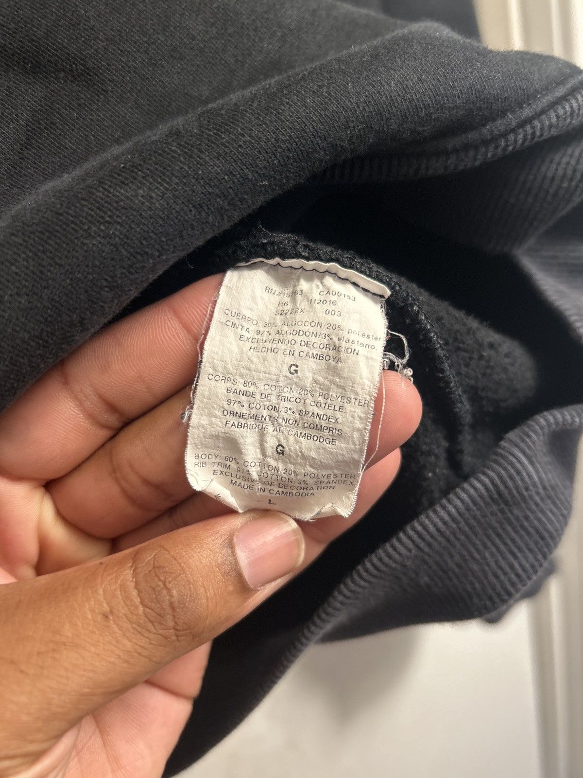 Champion × Supreme Supreme Champion Hoodie Size US L / EU 52-54 / 3 - 4 Thumbnail