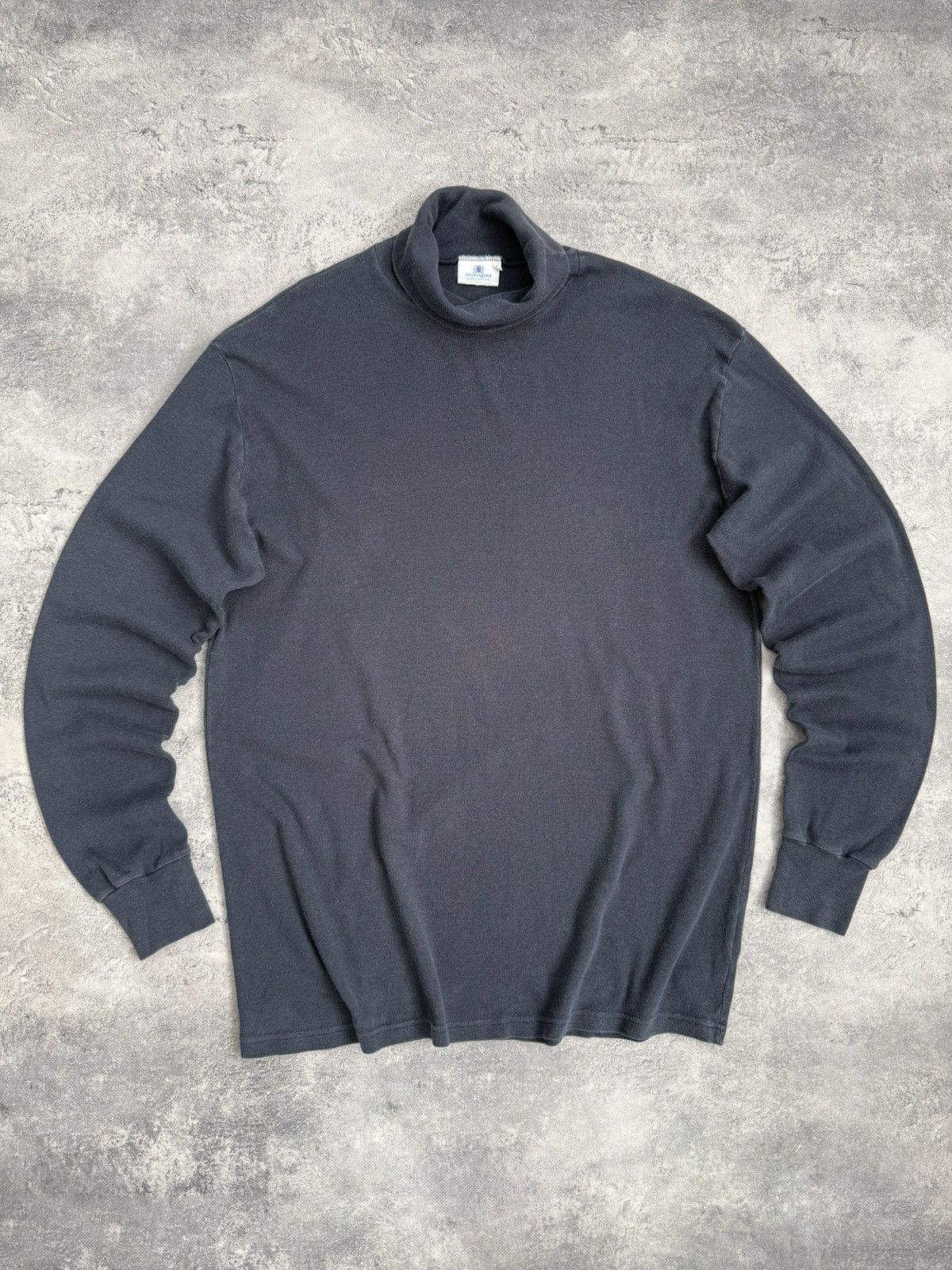Sunspel Sunspel Vintage Turtleneck Long Sleeve Tee Made In England Size US L / EU 52-54 / 3 - 2 Thumbnail