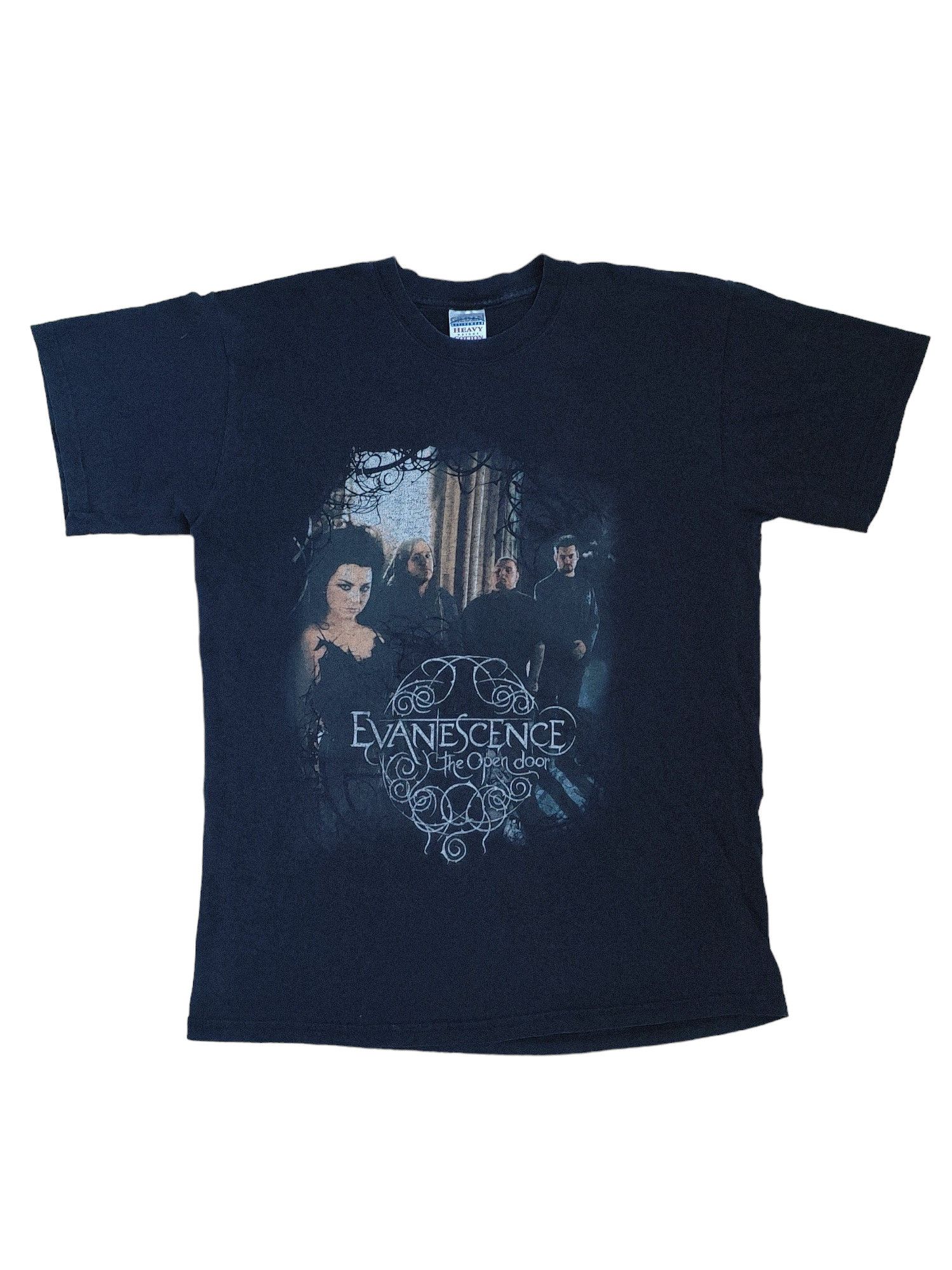 Band Tees × Vintage Evanescence Open Door 2006 VTG Vintage Europe Tour Tshirt Size US M / EU 48-50 / 2 - 1 Thumbnail