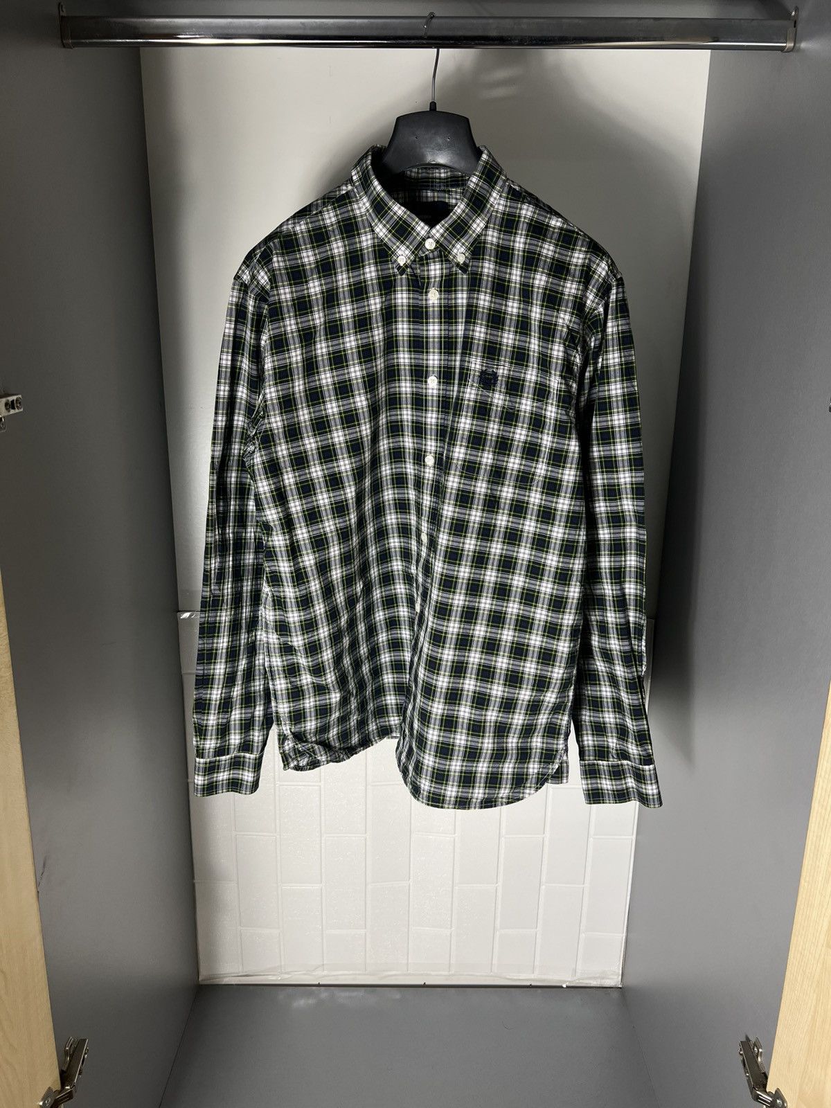 Fred Perry × Vintage VERY RARE FRED PERRY LONG SLEEVE SHIRT DESIGNER CASUAL Y2K Size US L / EU 52-54 / 3 - 1 Thumbnail