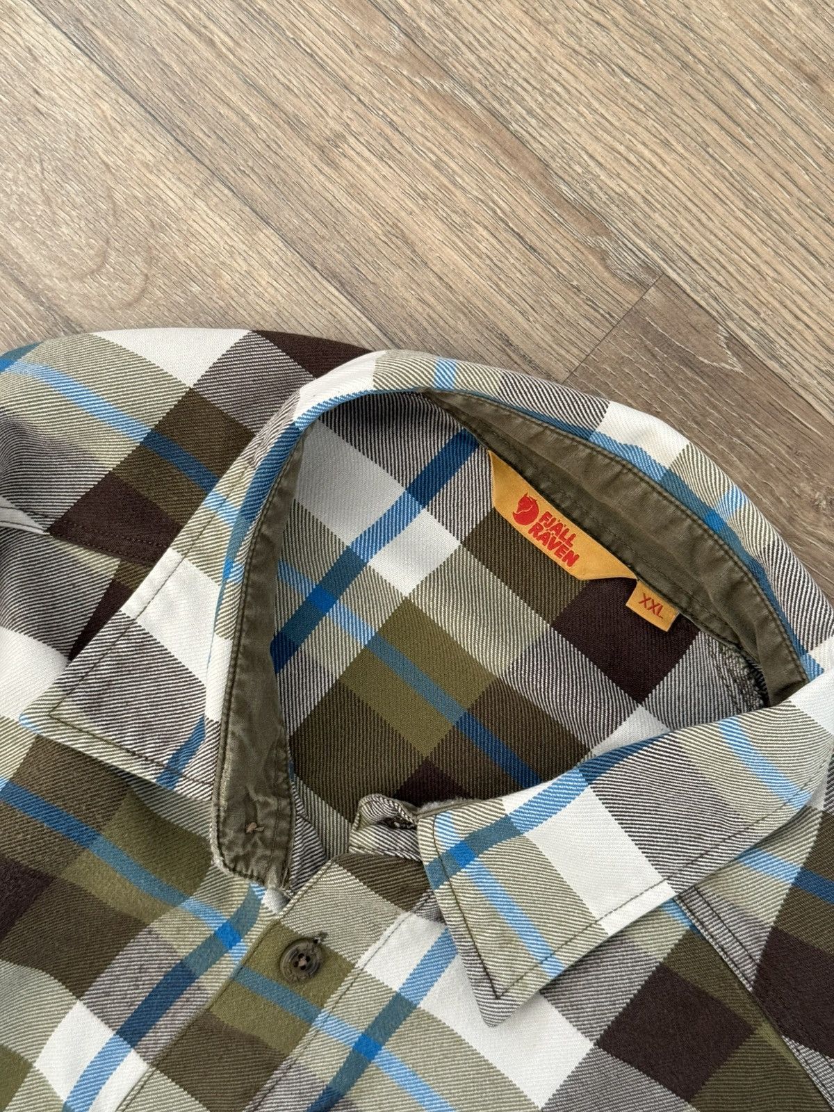 Fjallraven Fjallraven Y2K Plaid Flannel Gorpcore Outdoor Button Up Size US XL / EU 56 / 4 - 10 Thumbnail