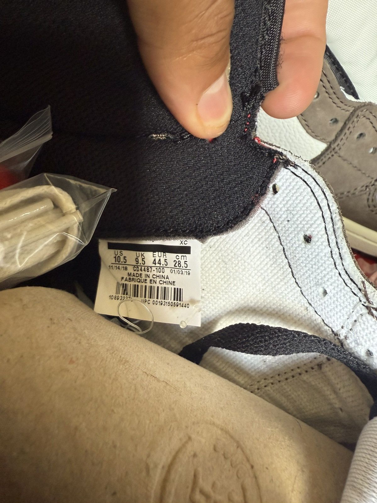 Nike × Travis Scott Travis Scott Mochas Size US 10.5 / EU 43-44 - 10 Thumbnail