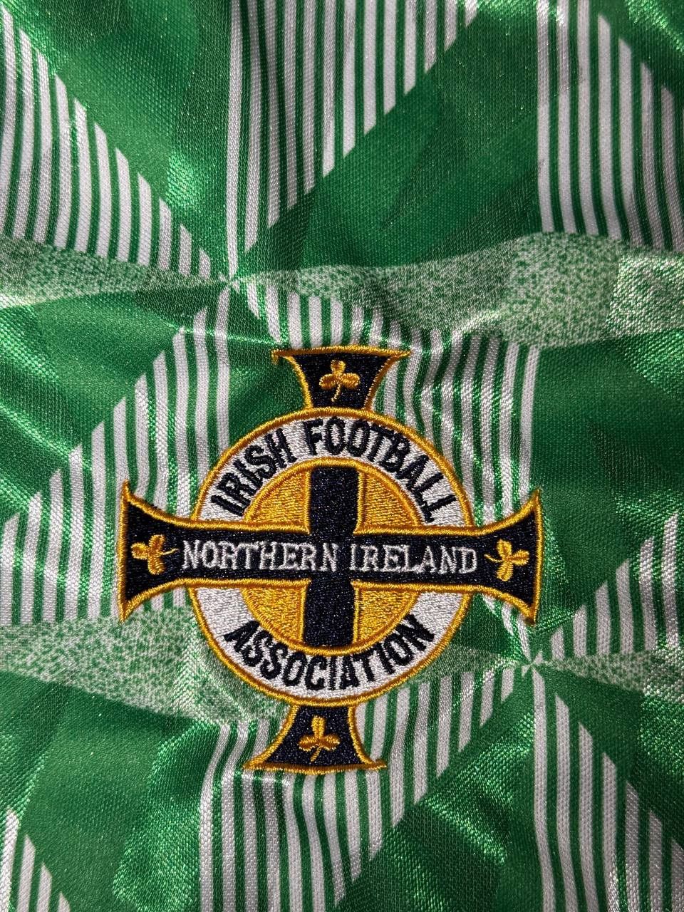 Chelsea Soccer Score Draw Northern Ireland 1990 vintage soccer jersey Size US L / EU 52-54 / 3 - 6 Thumbnail