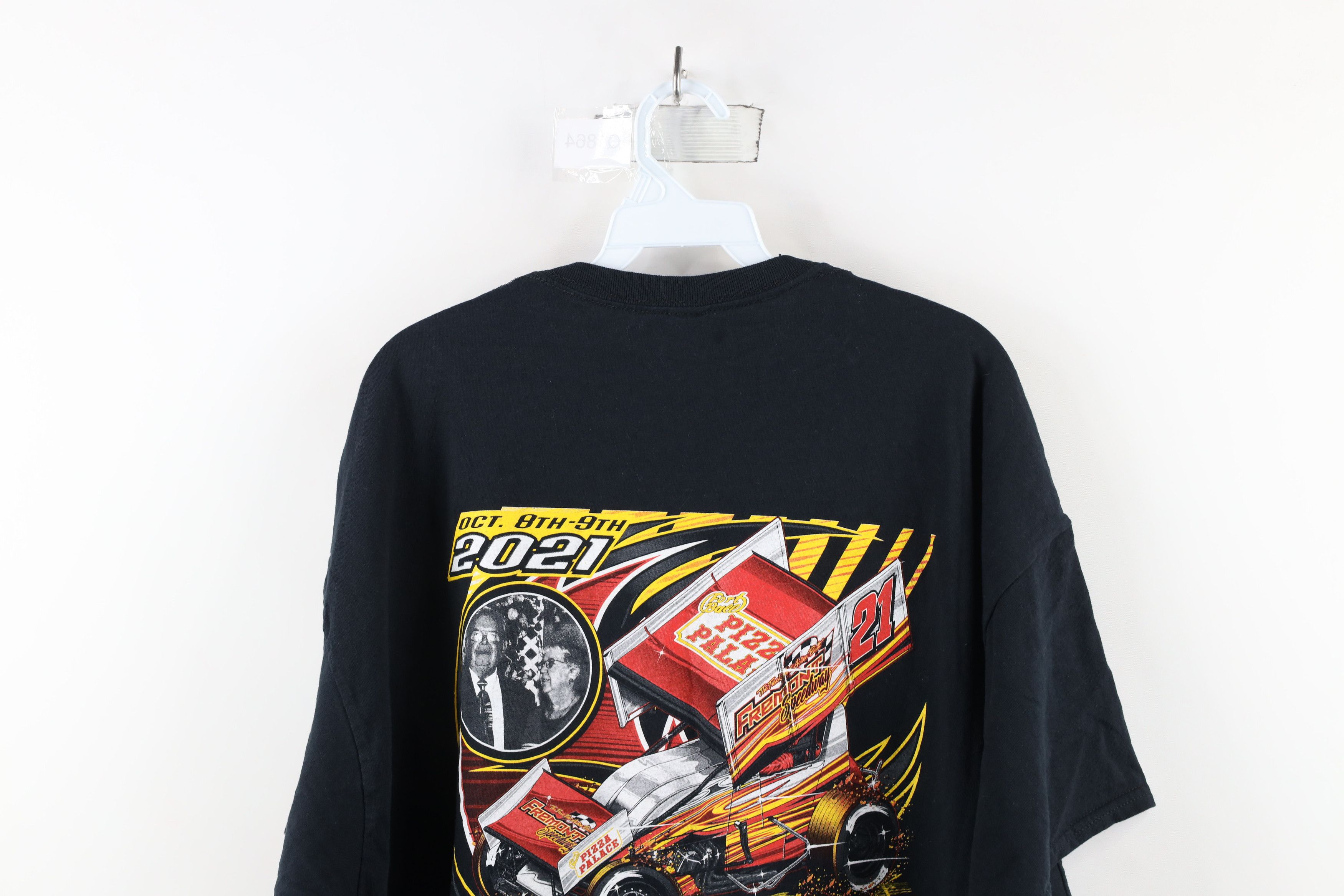 Vintage Y2K Streetwear Speedway Joanne Ford Classic Racing T-Shirt Size US XXL / EU 58 / 5 - 12 Thumbnail