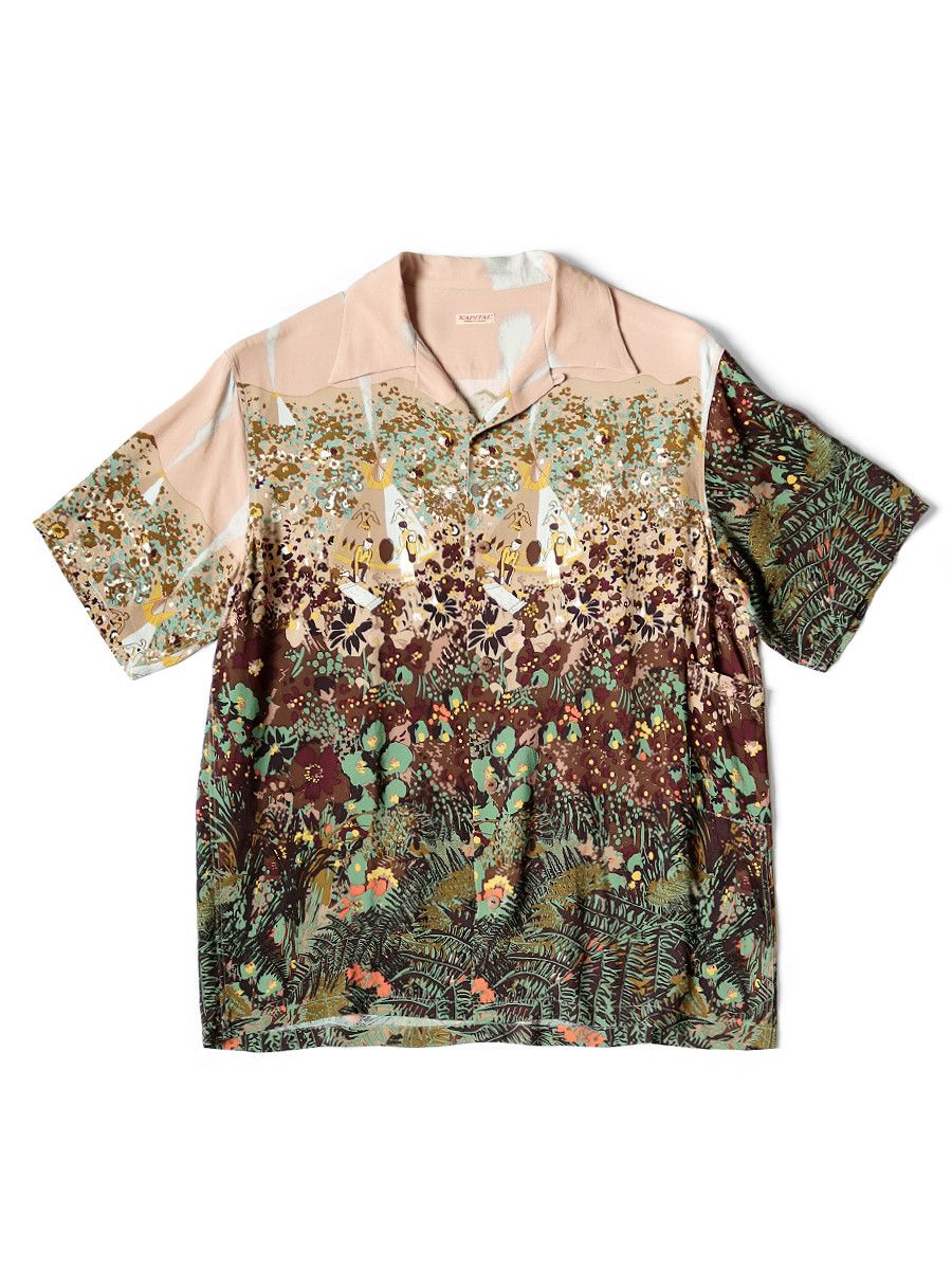 Kapital Kapital Rayon Navajoland pt Aloha shirt Size US XXL / EU 58 / 5 - 1 Thumbnail