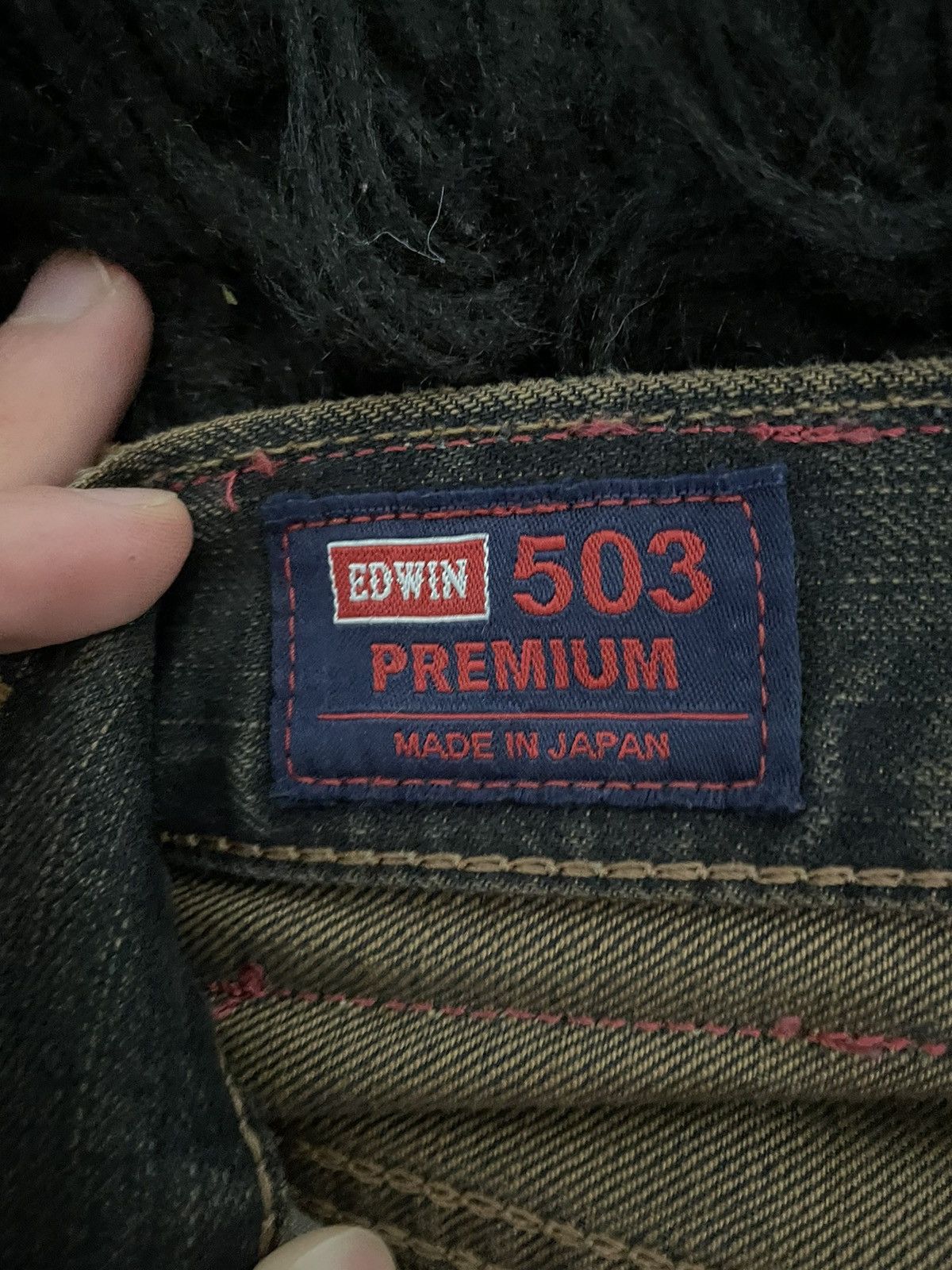 Edwin × Japanese Brand Rare Edwin Japanese Denim Jeans Size US 38 / EU 54 - 3 Thumbnail