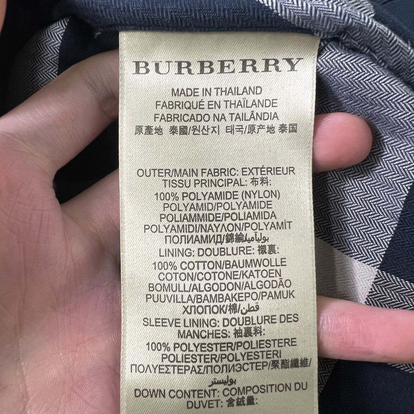 Burberry Burberry XL Down Jacket Size US XL / EU 56 / 4 - 4 Thumbnail