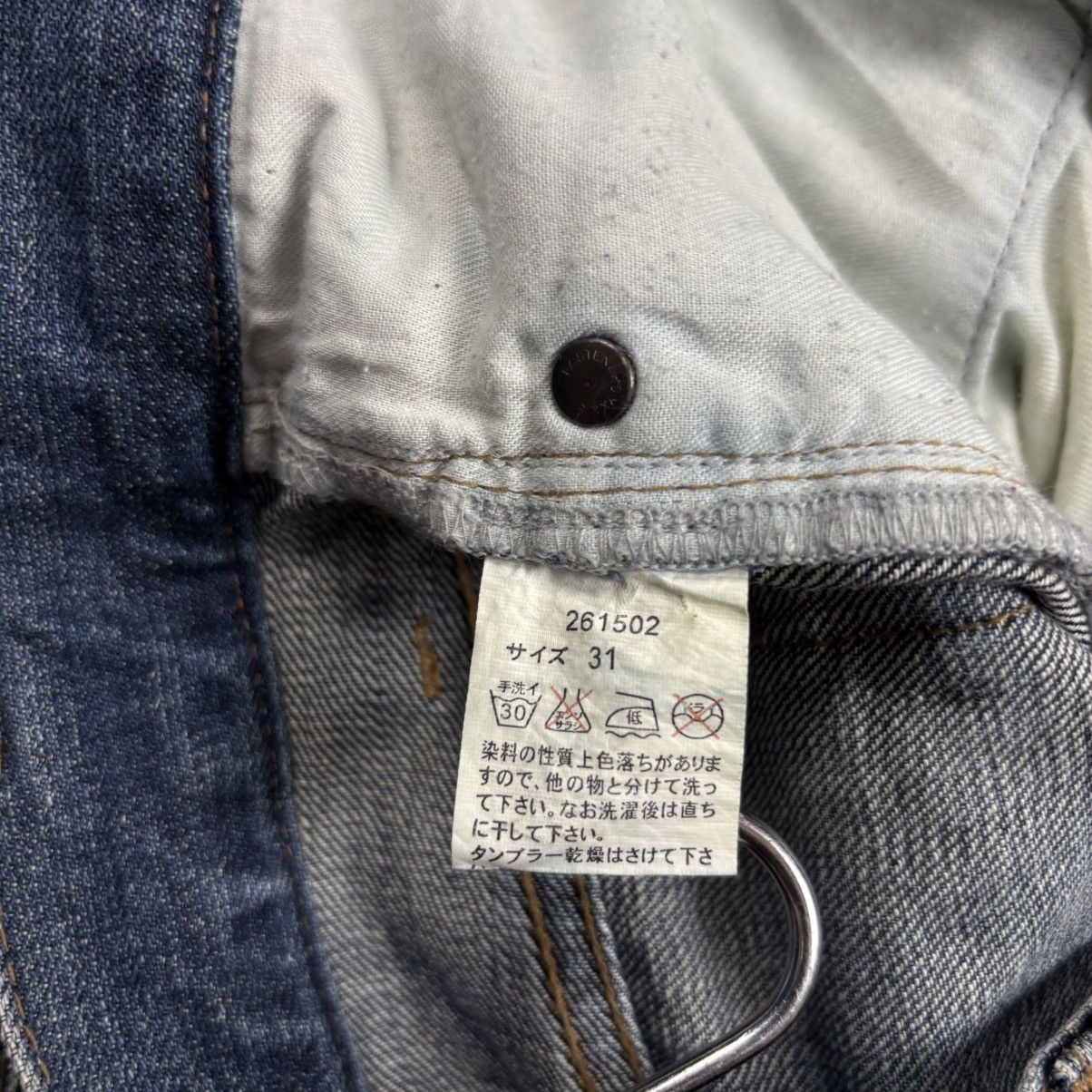 Isamu Katayama Backlash Archive Jackrose - Grunge Washed Denim Pants Size US 31 - 11 Thumbnail