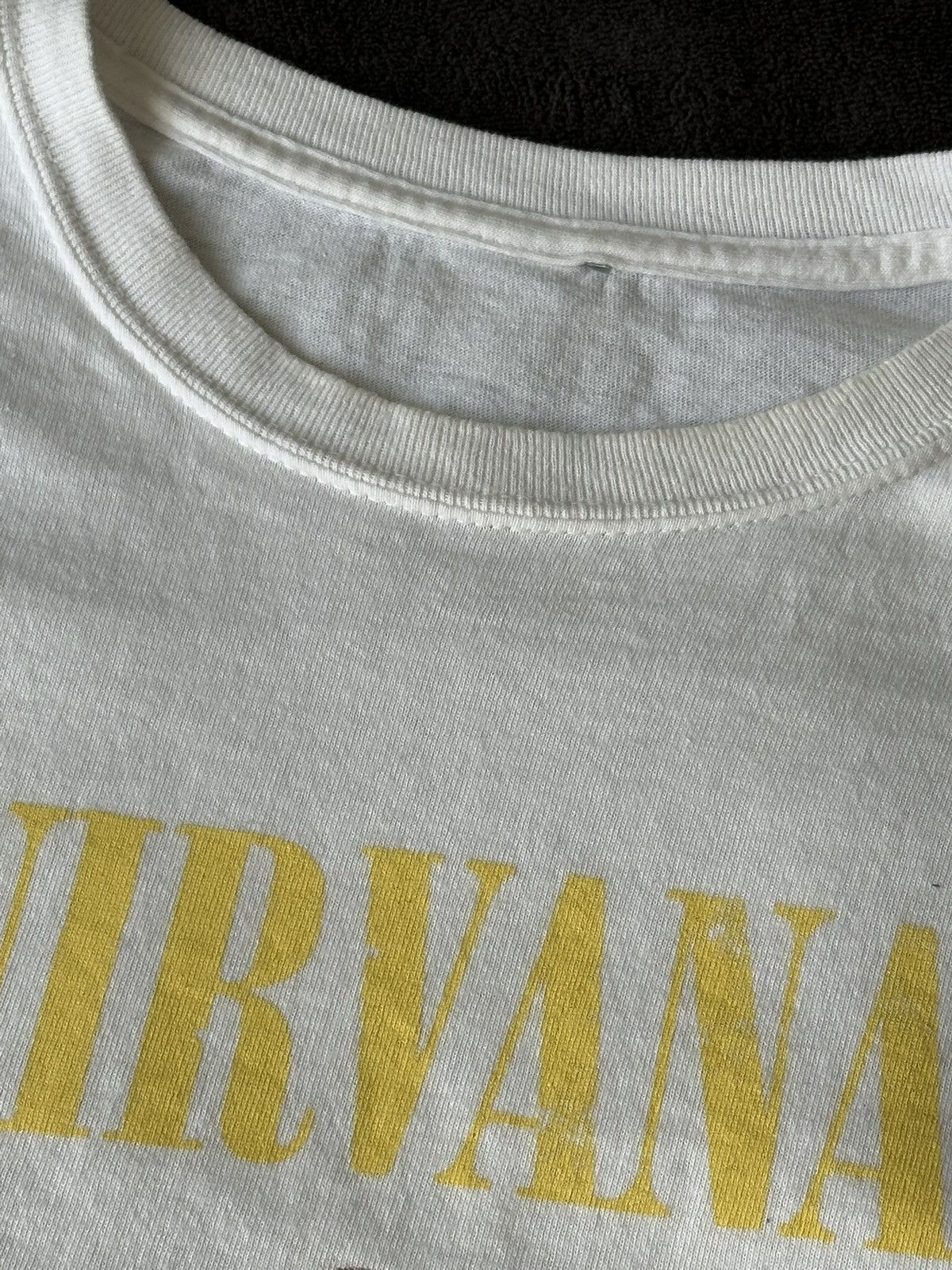 Band Tees × Vintage Nirvana Tee 2022 Tour White Size US L / EU 52-54 / 3 - 7 Thumbnail