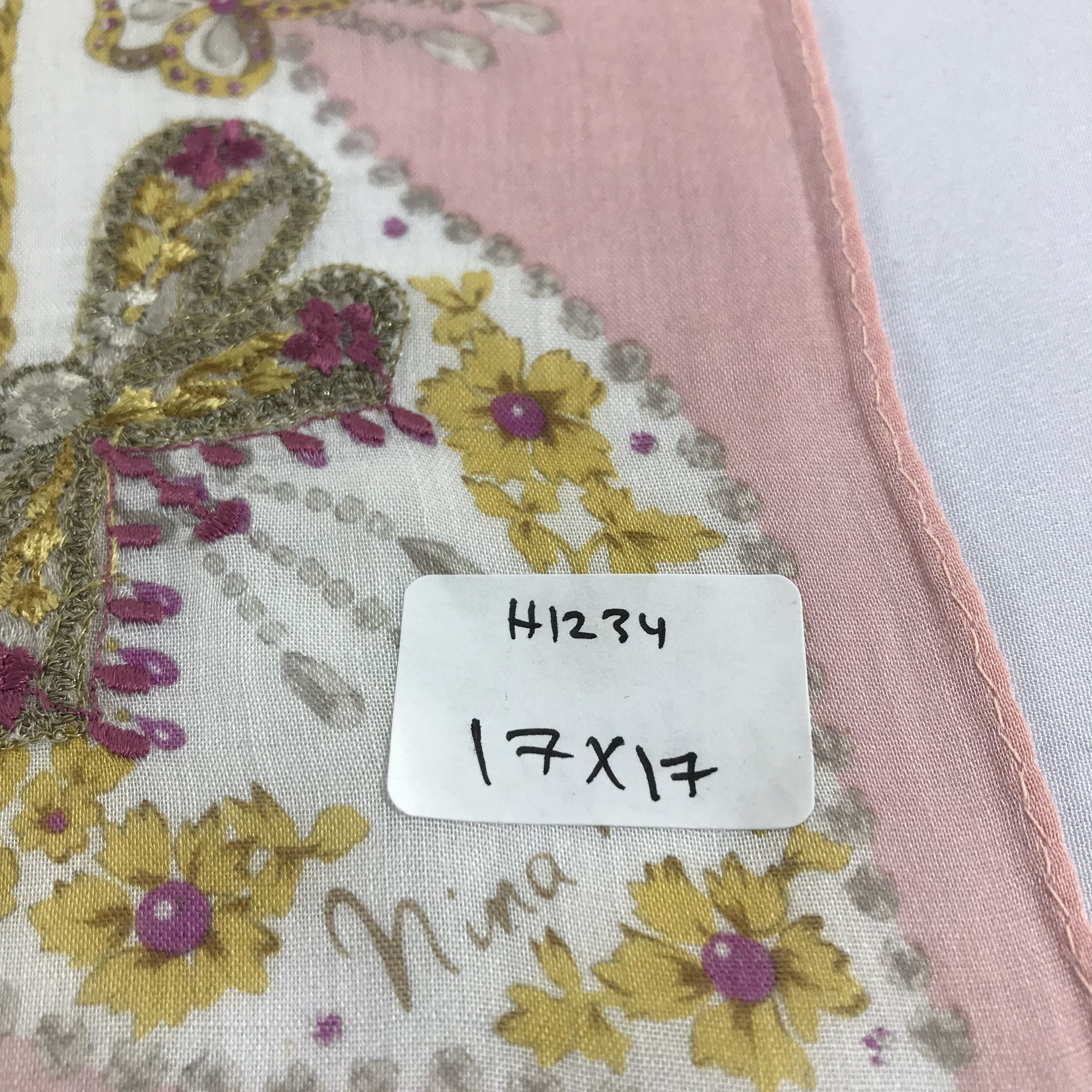 Nina Ricci Nina Ricci Handkerchief Neckerchief Bandana H1234 Size ONE SIZE - 4 Thumbnail