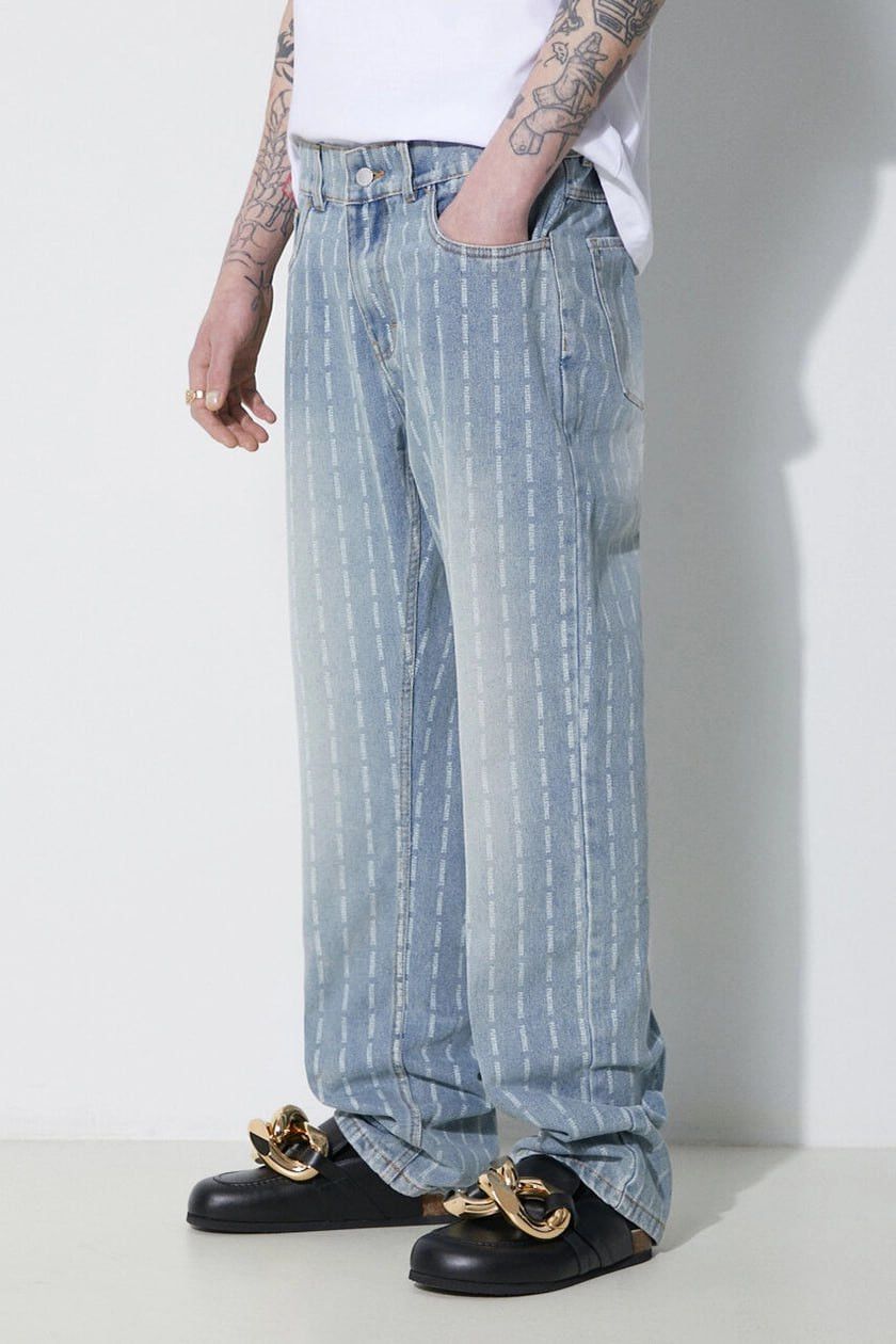Pleasures Pleasures Impact Pinstripe Denim Size US 32 / EU 48 - 1 Thumbnail