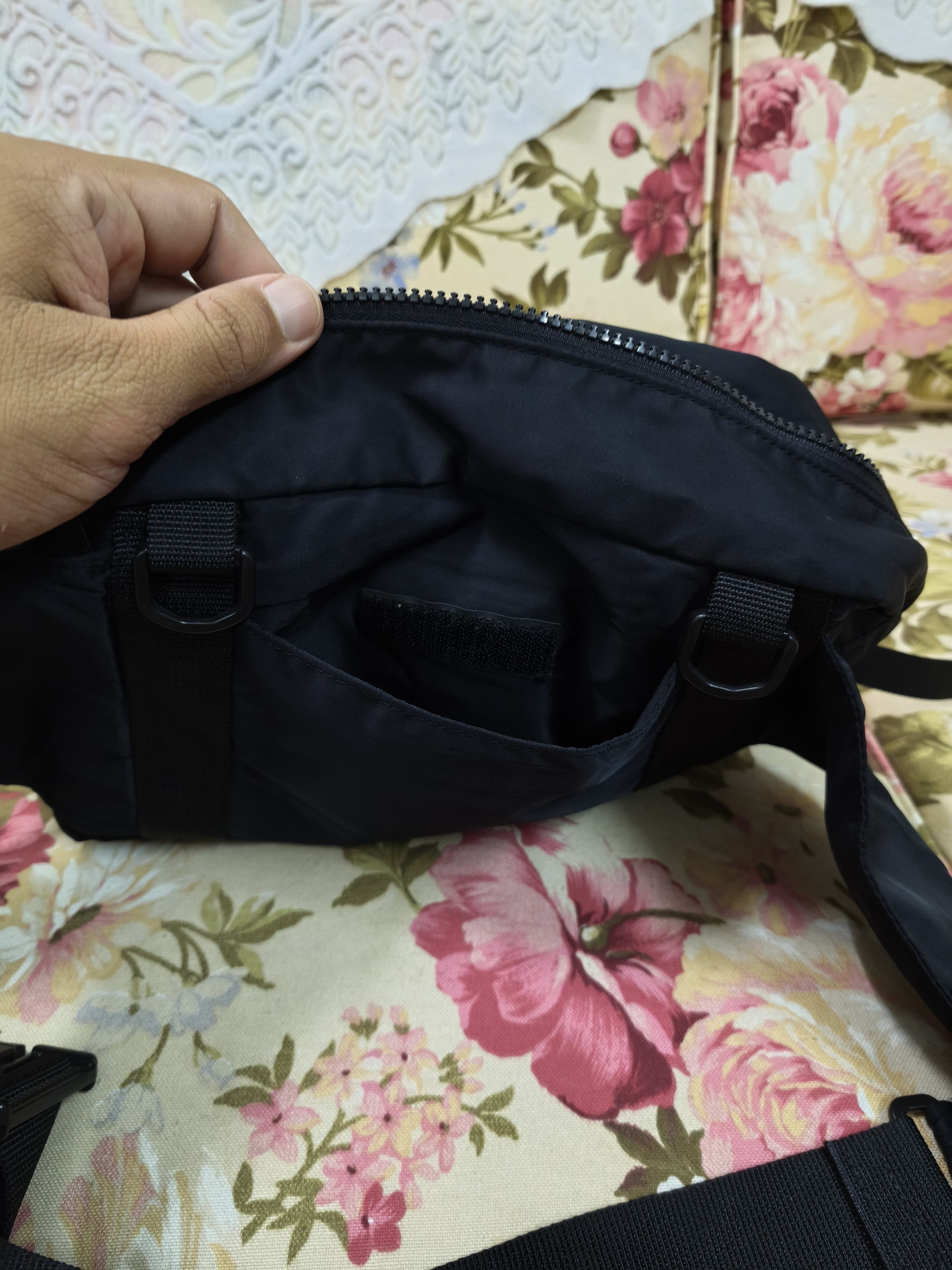 Japanese Brand Mary Quant London Black Waist multi pocket bag Size ONE SIZE - 12 Thumbnail