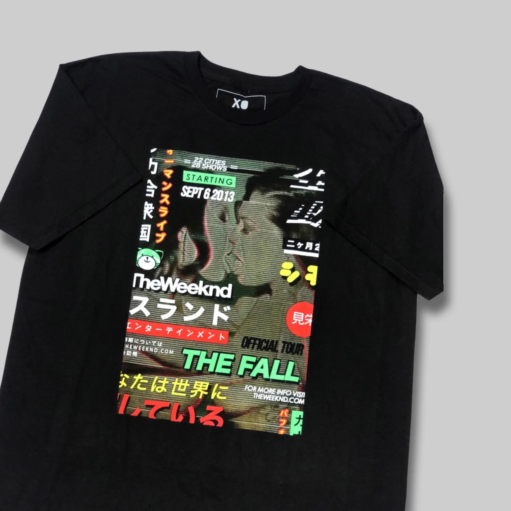 The Weeknd THE WEEKND OFFICIAL ISSUE XO KISS LAND 2013 OG TEE T-SHIRT Size US L / EU 52-54 / 3 - 4 Thumbnail