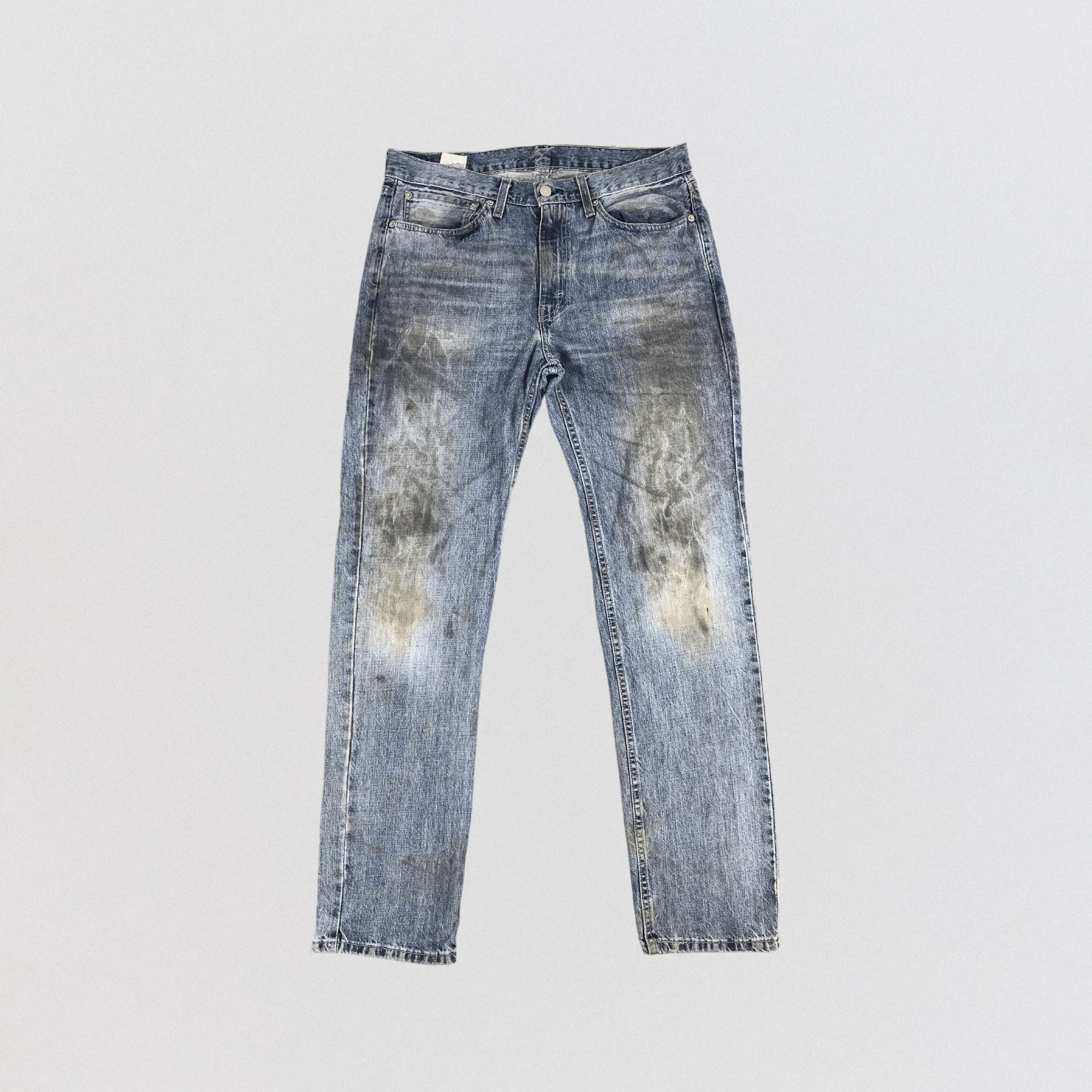 image of Dirty Levis 514 Jeans-Jm1232 in Blue, Men's (Size 36)