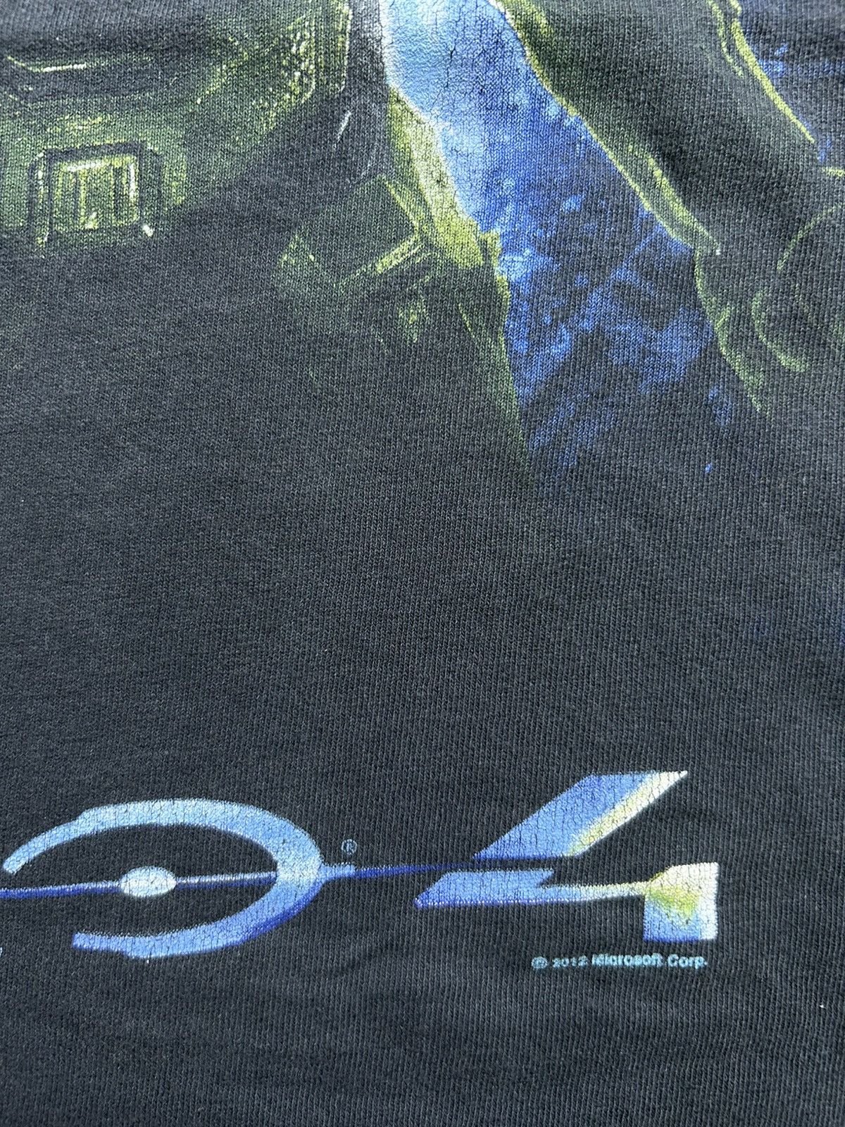 Vintage Vintage Y2K Halo 4 Master Chief Faded Tee 2012 Size US L / EU 52-54 / 3 - 4 Thumbnail