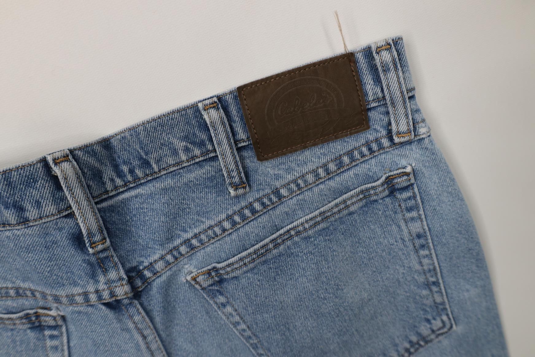 Cabelas Vintage Y2K Cabelas Fit Straight Leg Denim Jeans Blue Size US 34 / EU 50 - 18 Thumbnail
