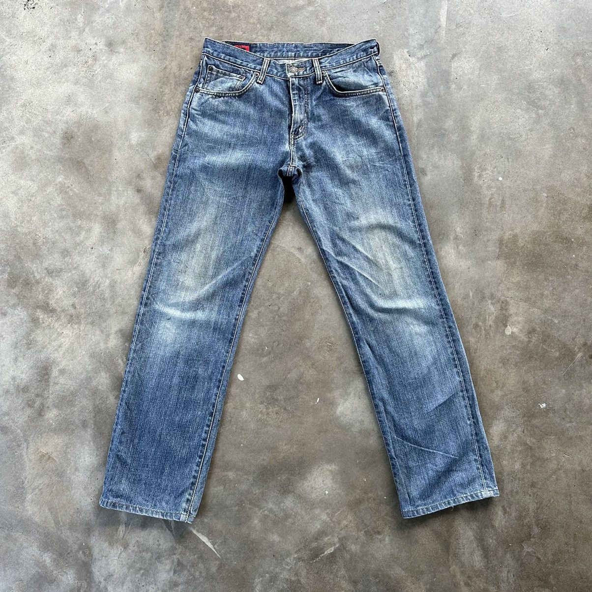 Japanese Brand W30 Vintage Edwin 503 Faded Distressed Denim Jean Pant Size US 30 / EU 46 - 1 Thumbnail