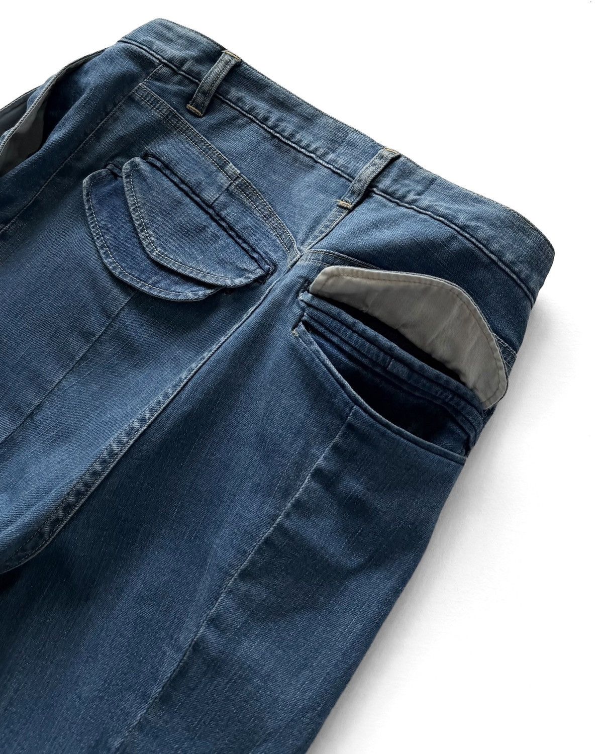 ANREALAGE ANREALAGE LOOSE WIDE-LEG JEANS Size 29" - 8 Thumbnail