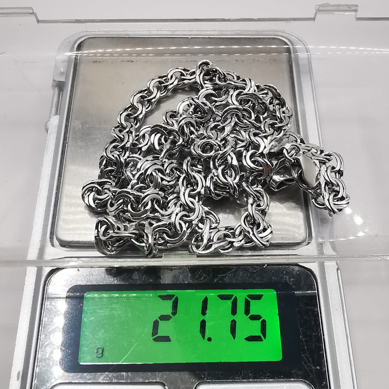 Vintage Jewelry Chain, 925 Sterling Silver, Signed 21,75g