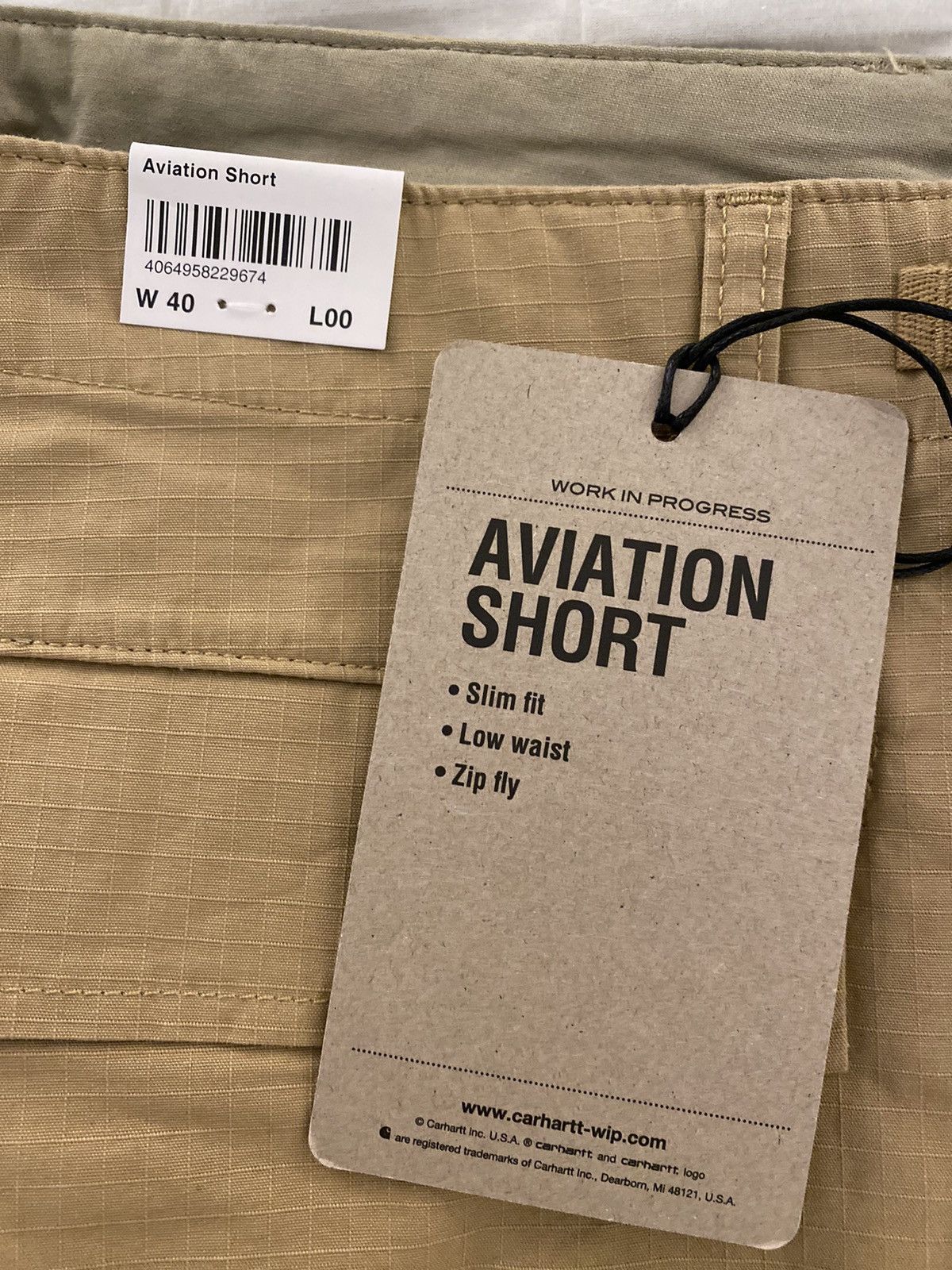 Carhartt Wip Carhartt WIP Aviation Cargo Shorts NWT Size US 40 / EU 56 - 12 Thumbnail